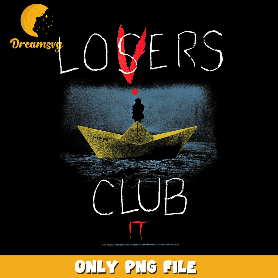 Losers Club Pennywise IT Horror PNG, Red Balloon Clown, Halloween PNG