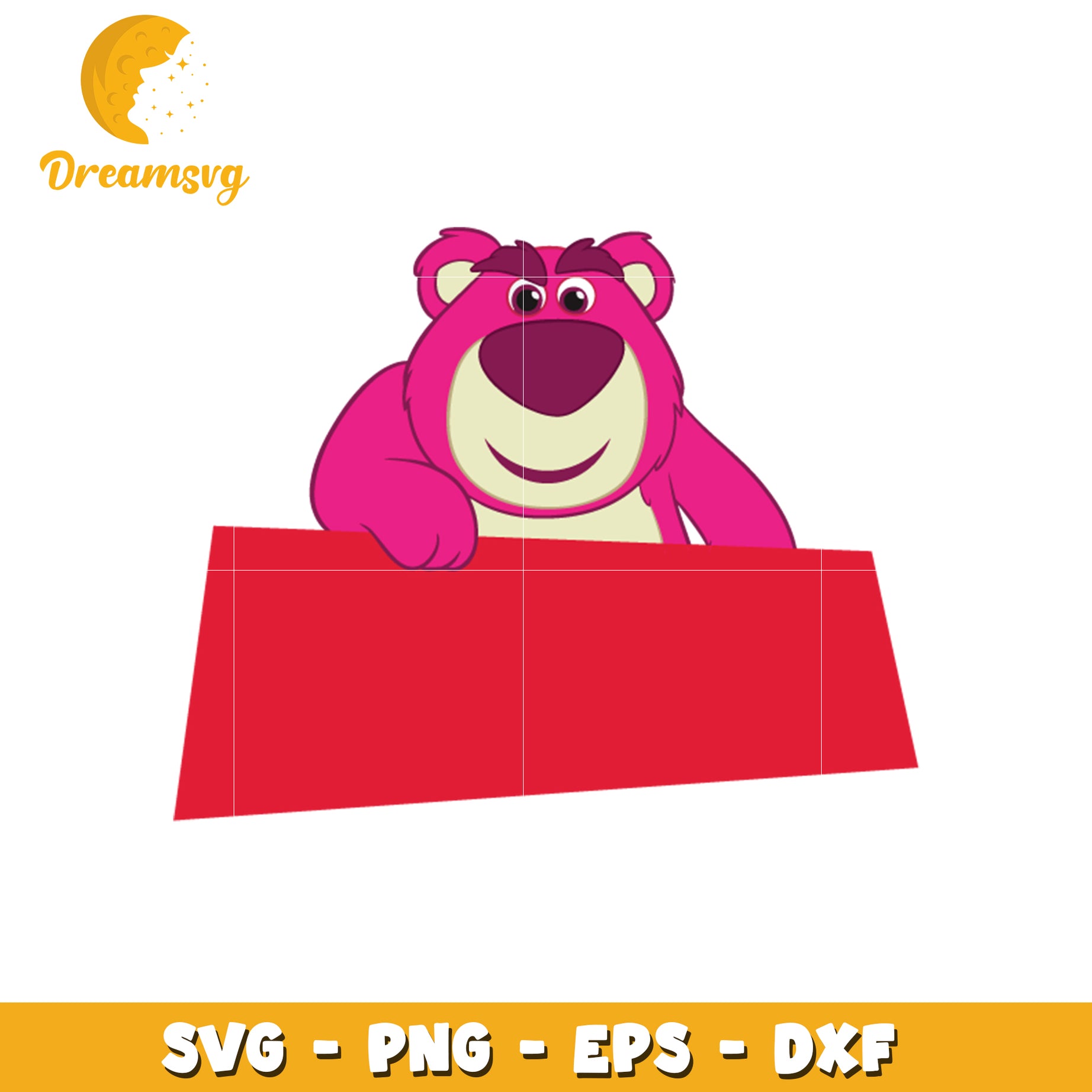Lotso Bear SVG PNG EPS DXF Files