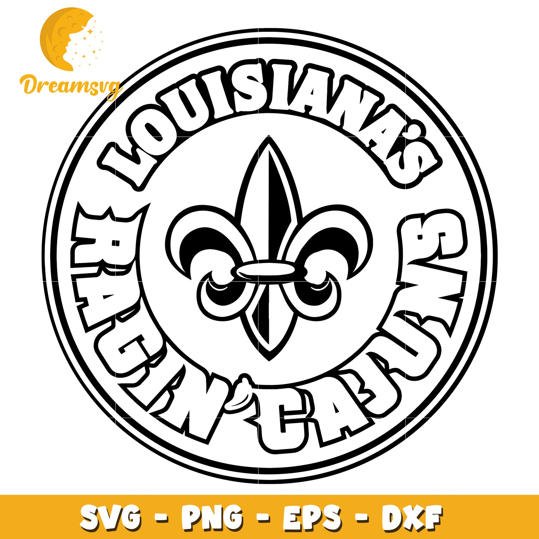 Louisiana Fleur De Lis SVG Cut File