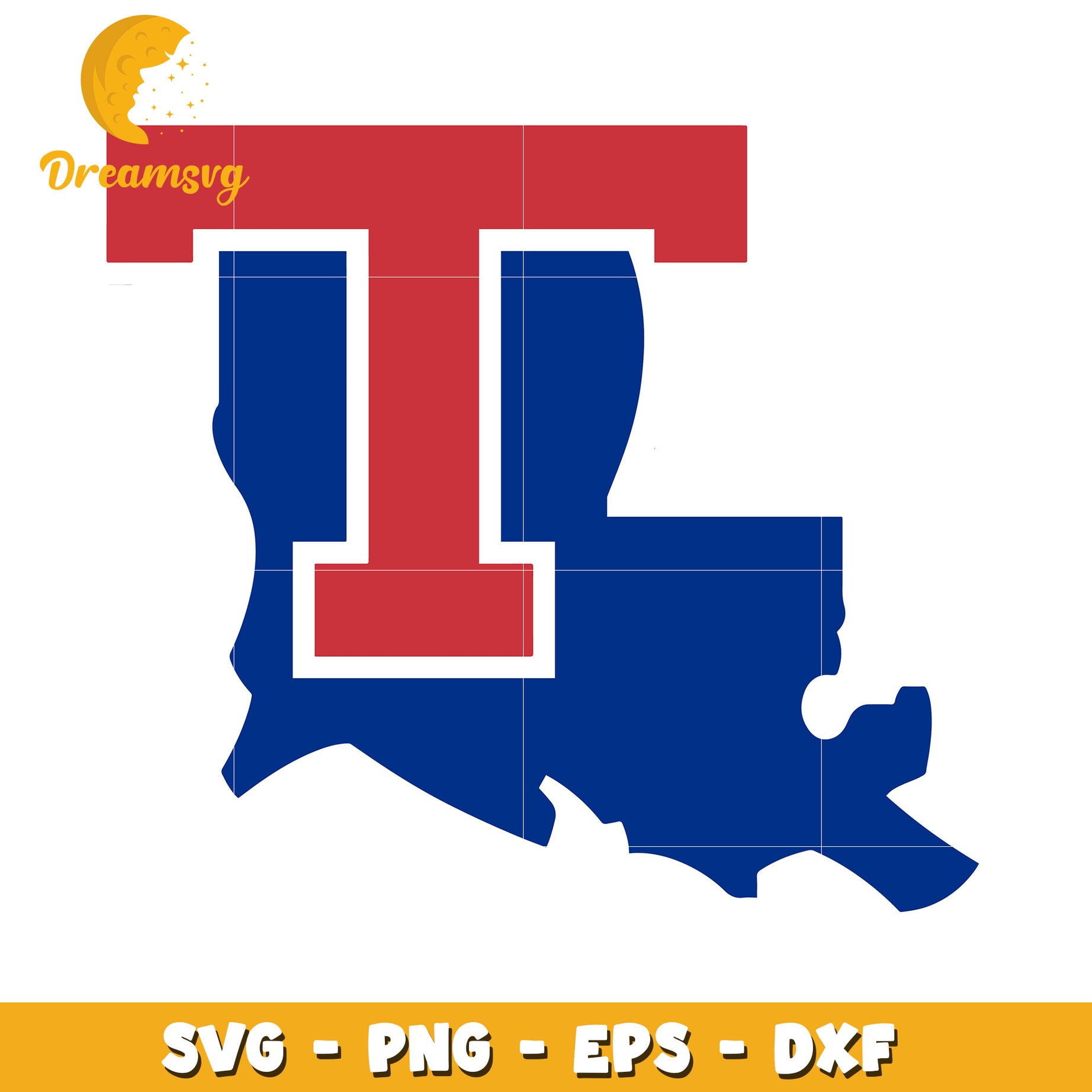 Louisiana Tech Bulldogs SVG PNG EPS DXF