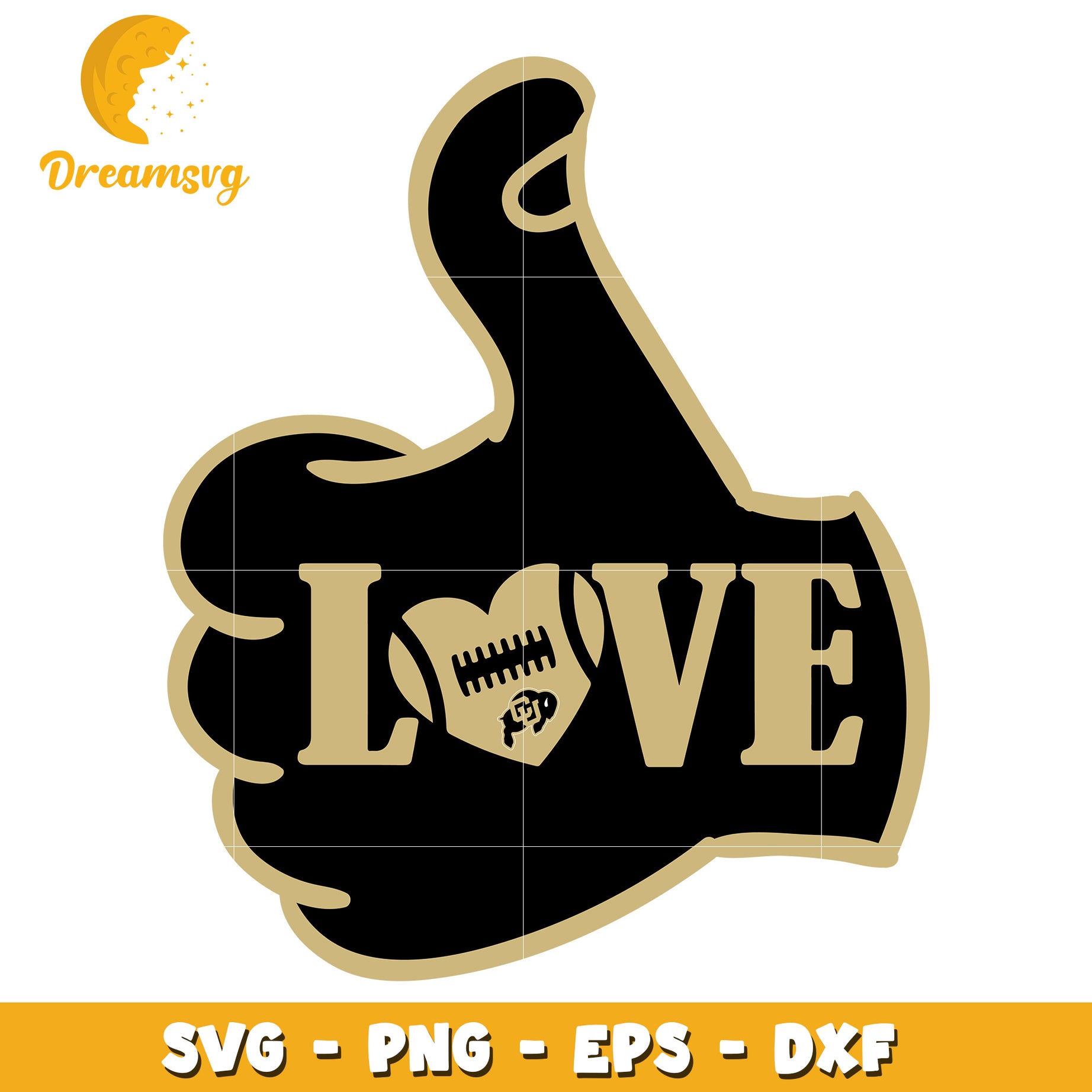 Love Baseball Hand SVG Design for Unique Crafts and Projects