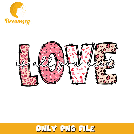 Love Is All You Need PNG