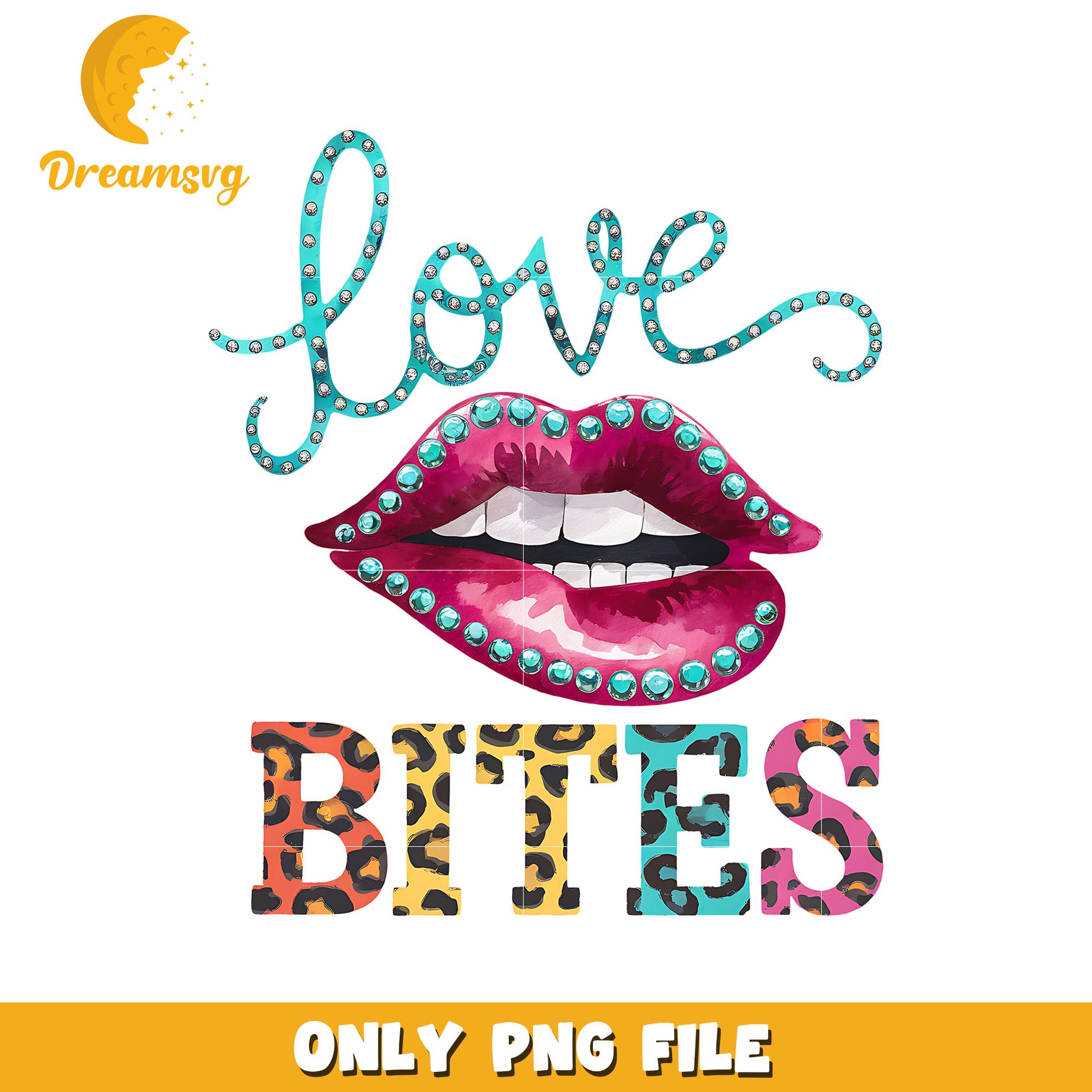 Love bites lips design valentine png, love bite png, valentine png