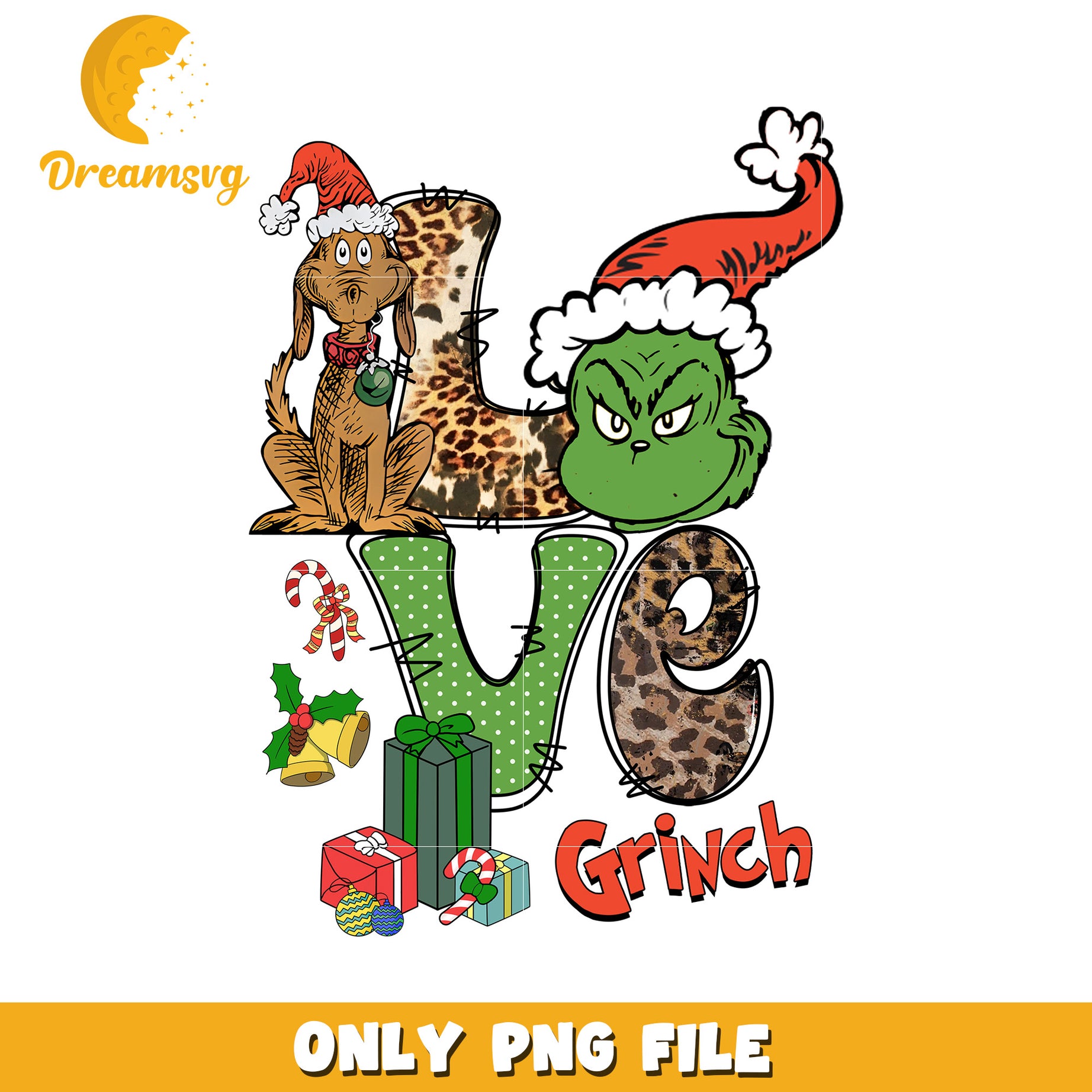 Love grinch png, christmas story​ png, grinch clipart png