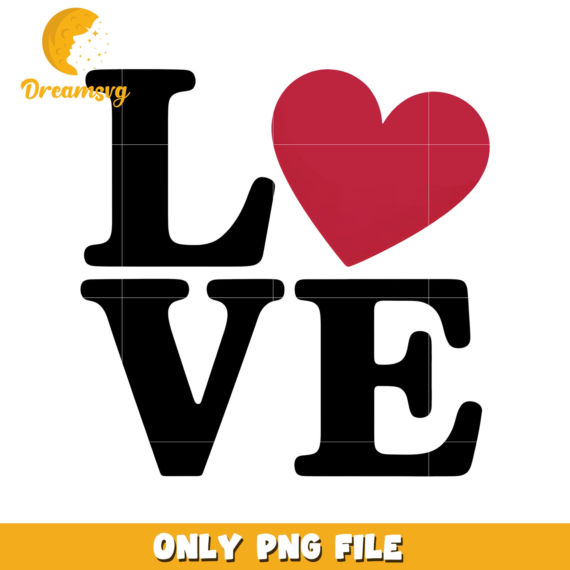 Love heart typefont design png, typefont png, valentine png