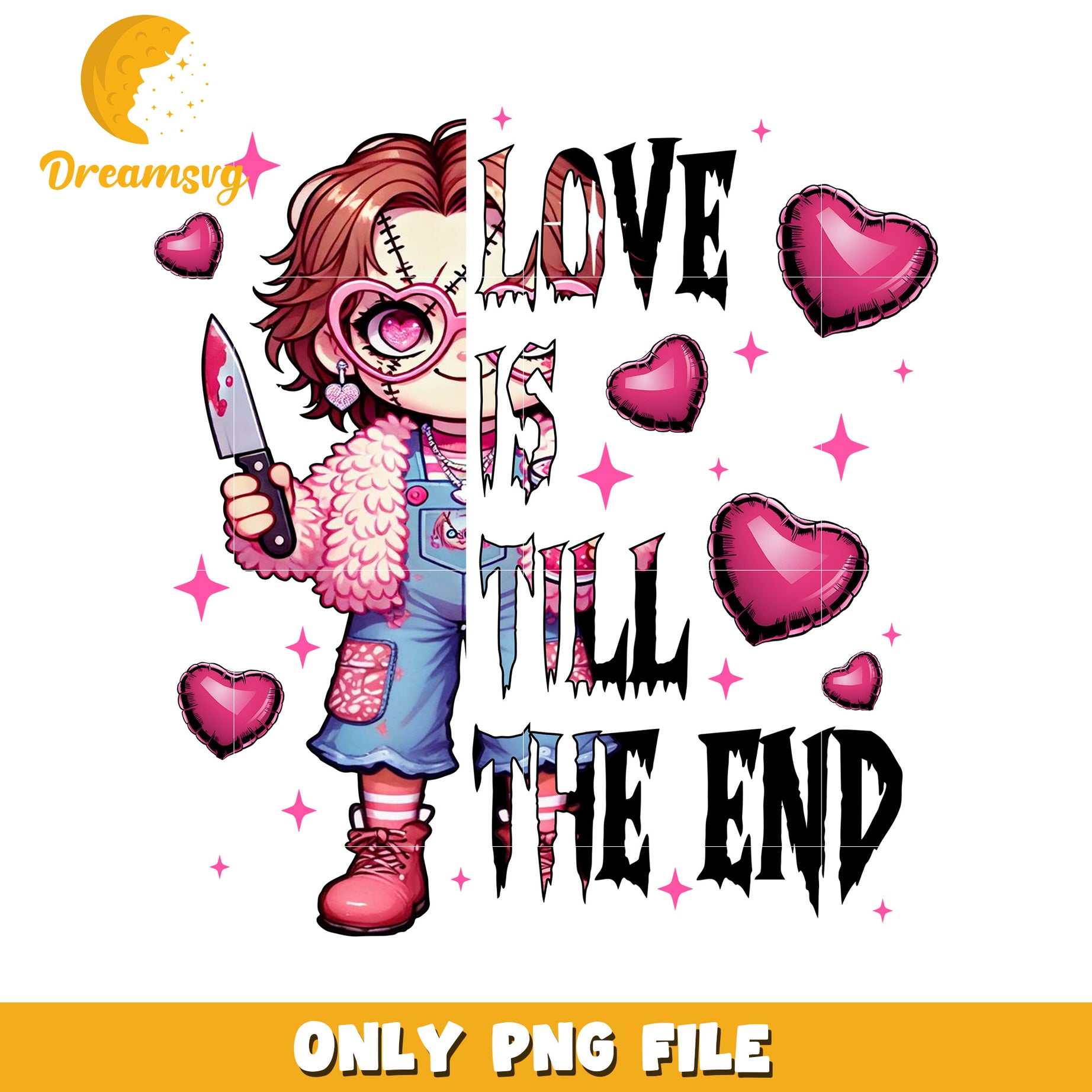 Love is Till the End PNG