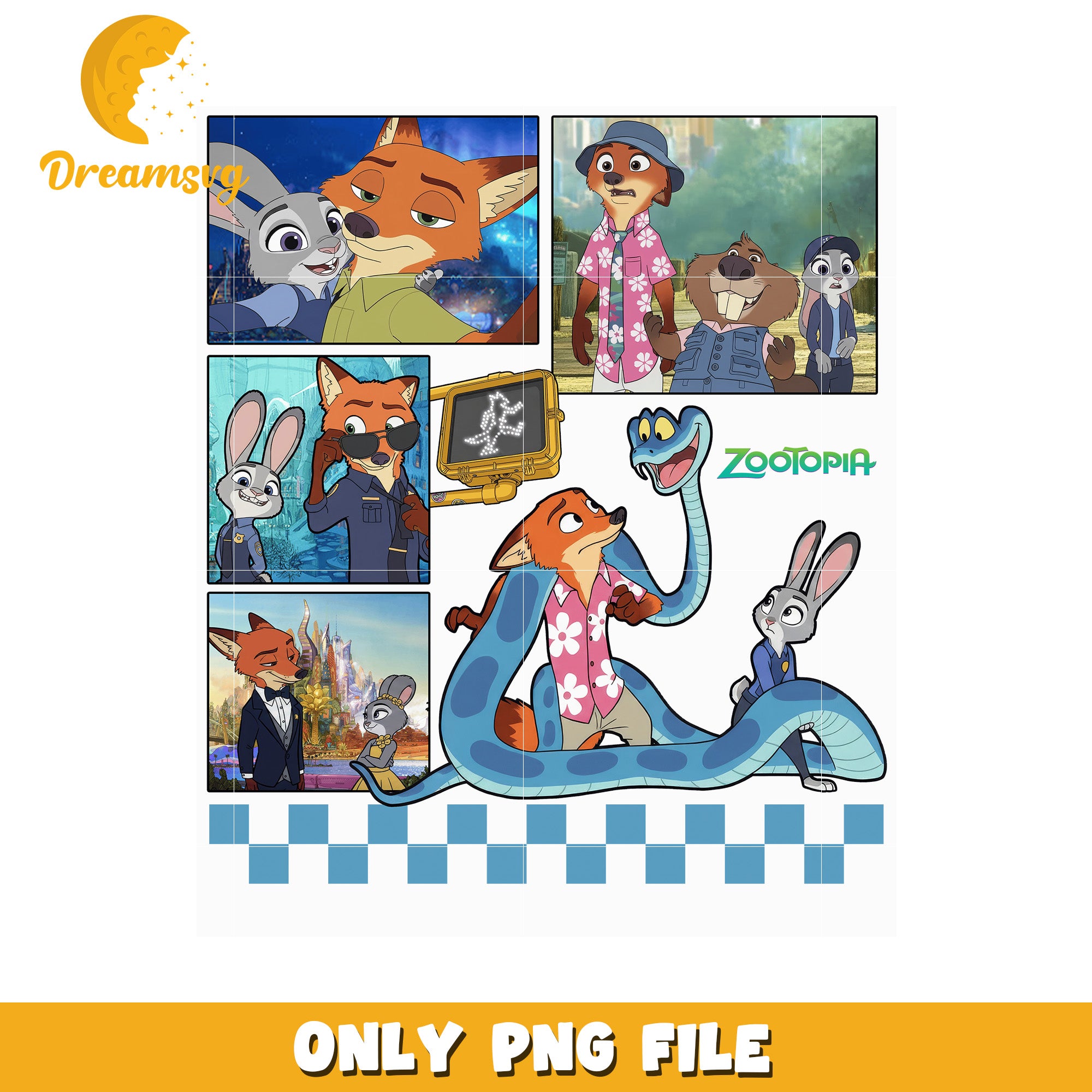 Lovely nick and judy png, zootopia png, zootopia clipart​ png