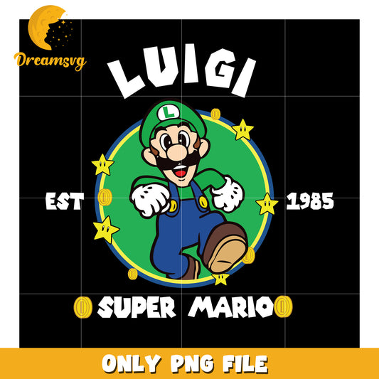 Luigi super mario character png, game nintendo super mario​ png, mario cartoon png