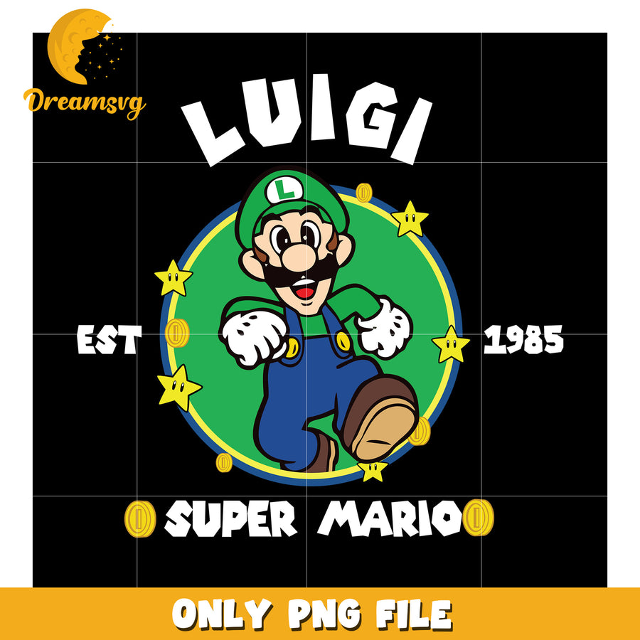 Luigi super mario character png, game nintendo super mario​ png, mario cartoon png