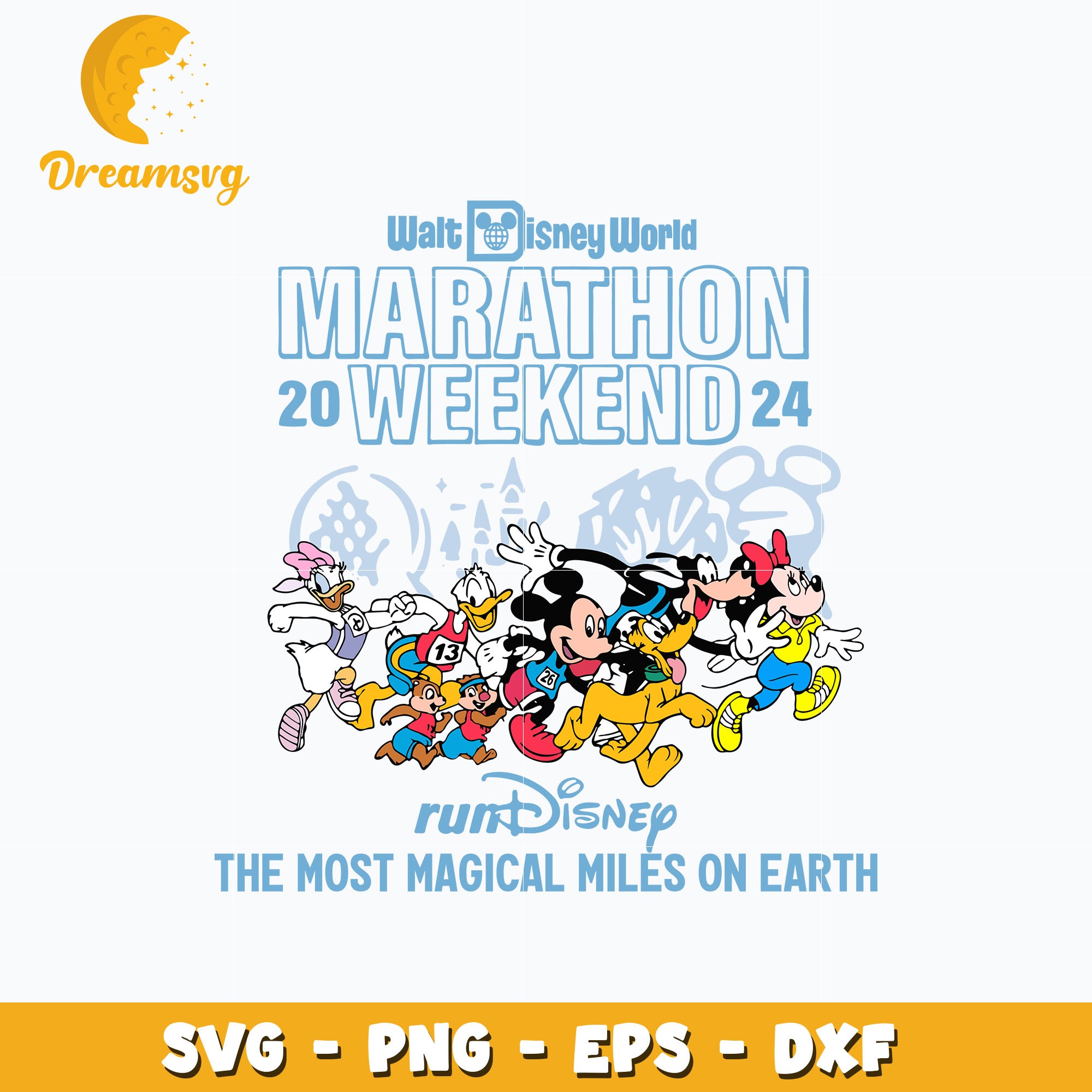 Walt Disneyworld Marathon Weekend 2024 svg – DreamSVG Store