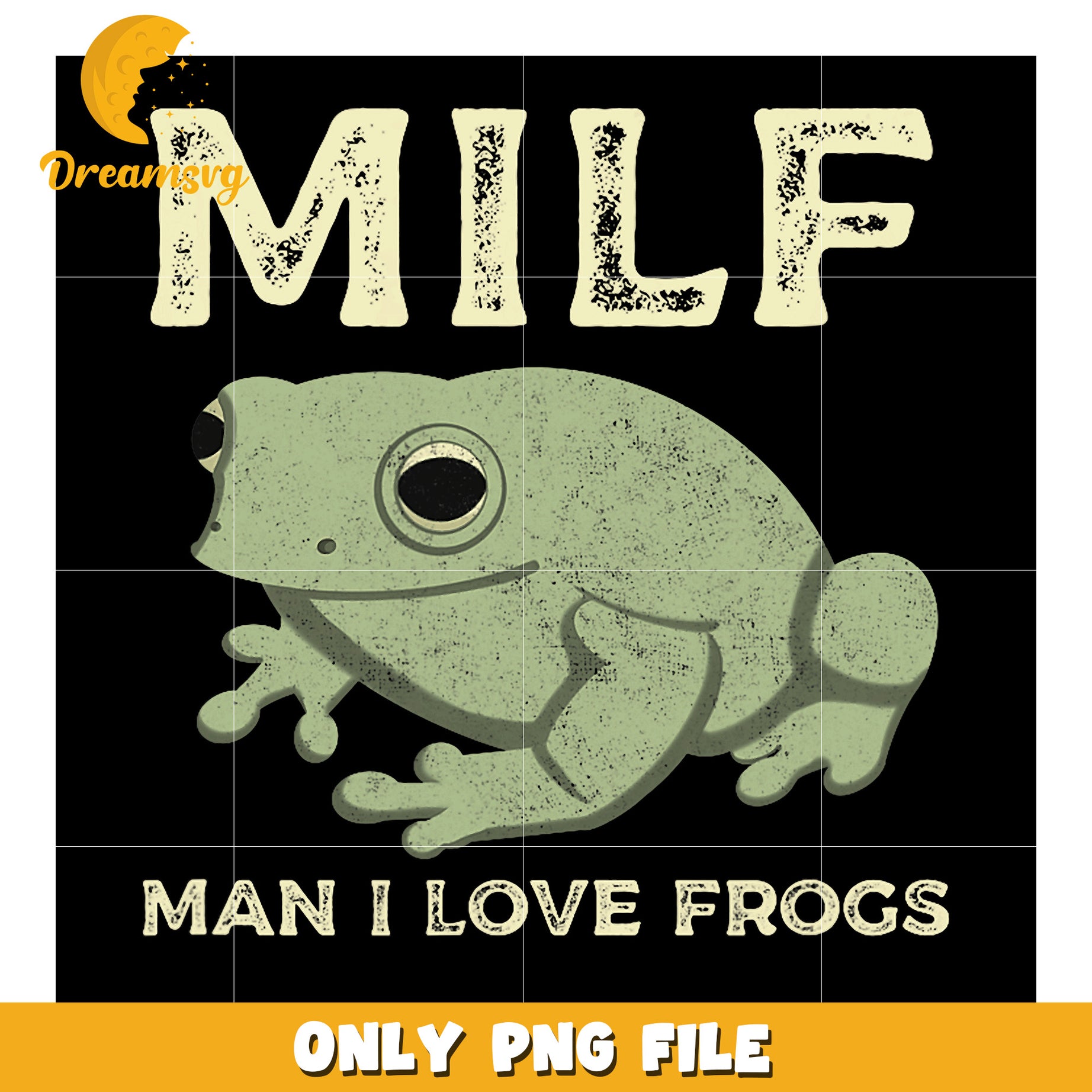 MILF Man I Love Frogs PNG Design
