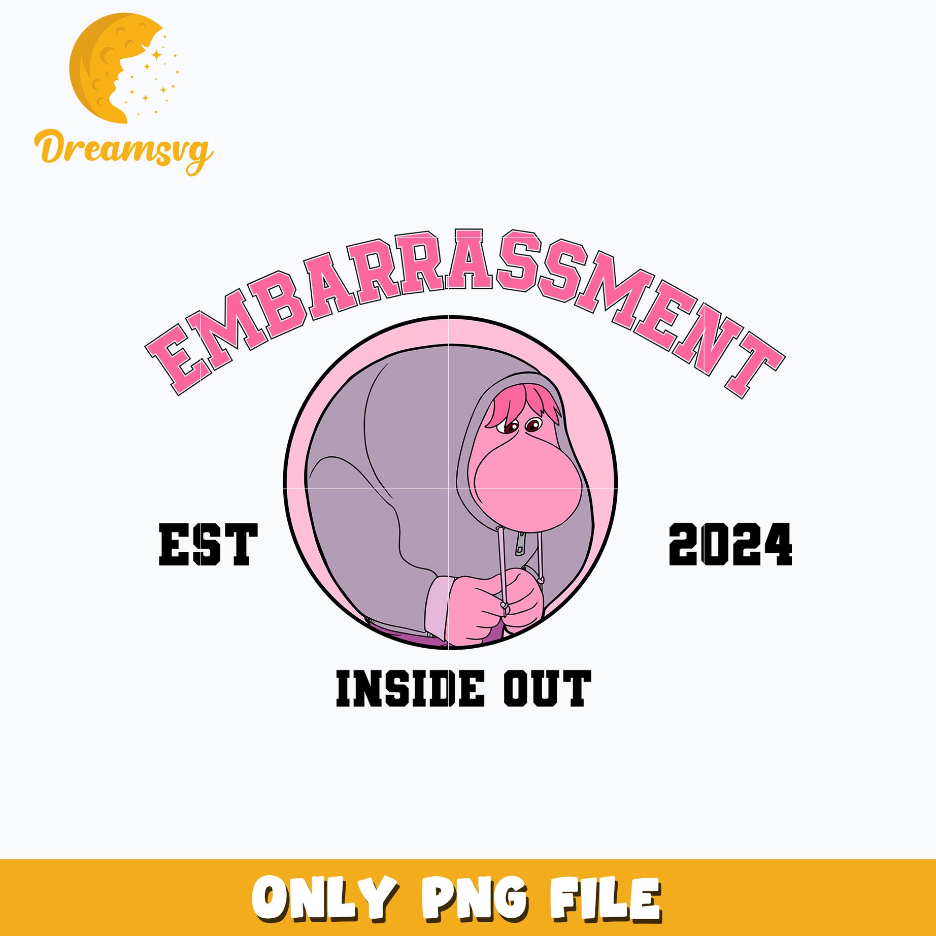 Embarrassment est 2024 png, inside out 2 png