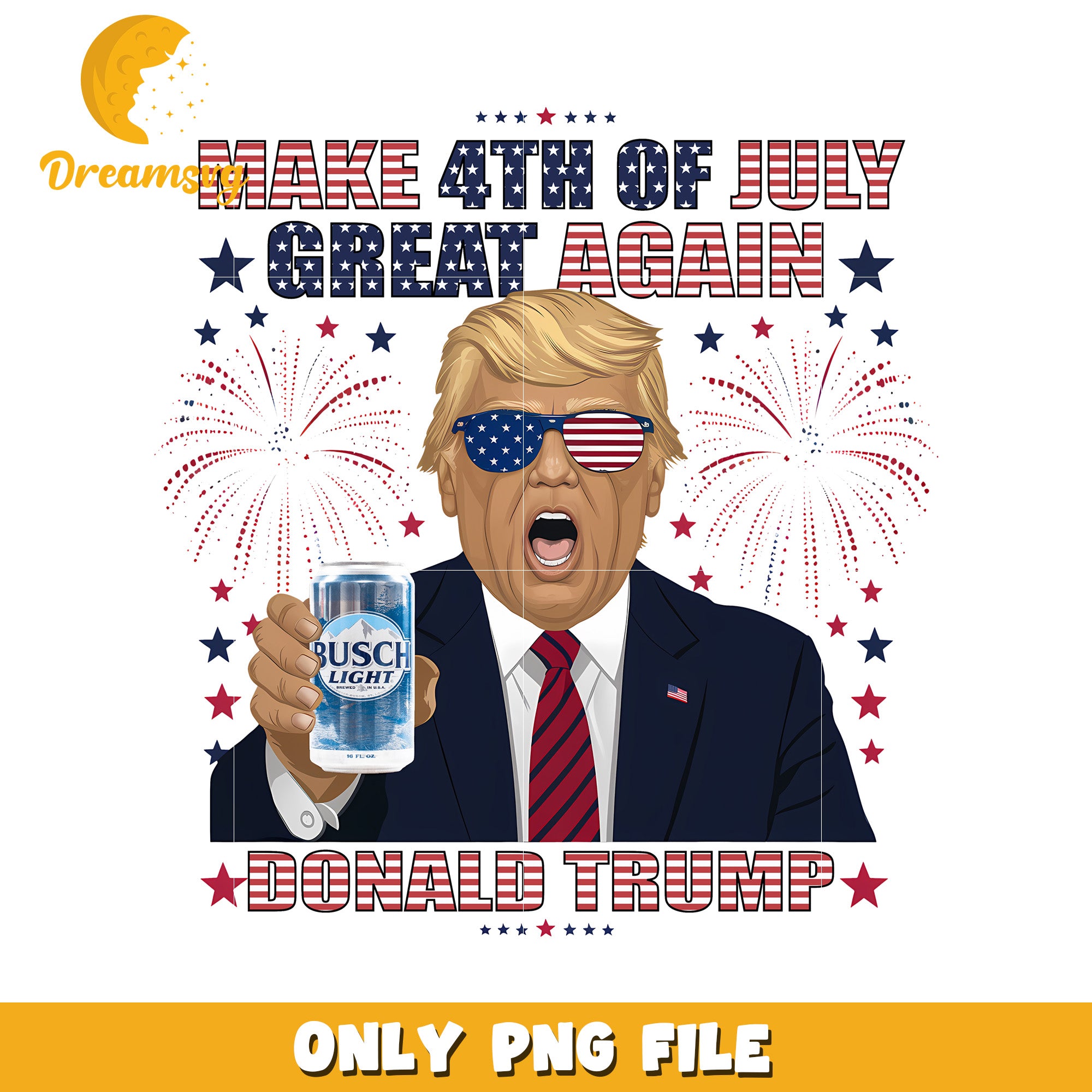 Make 4th of july great again trump png, american flag png, funny usa png