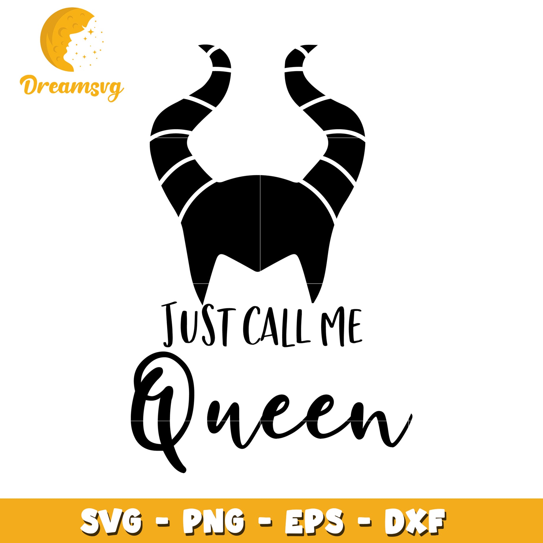 Maleficent Queen SVG Cut File