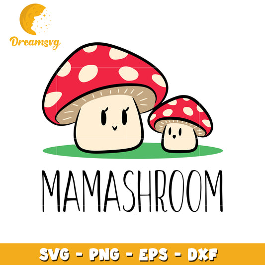 Mamashroom super mario game svg, mamashroom svg, mama svg