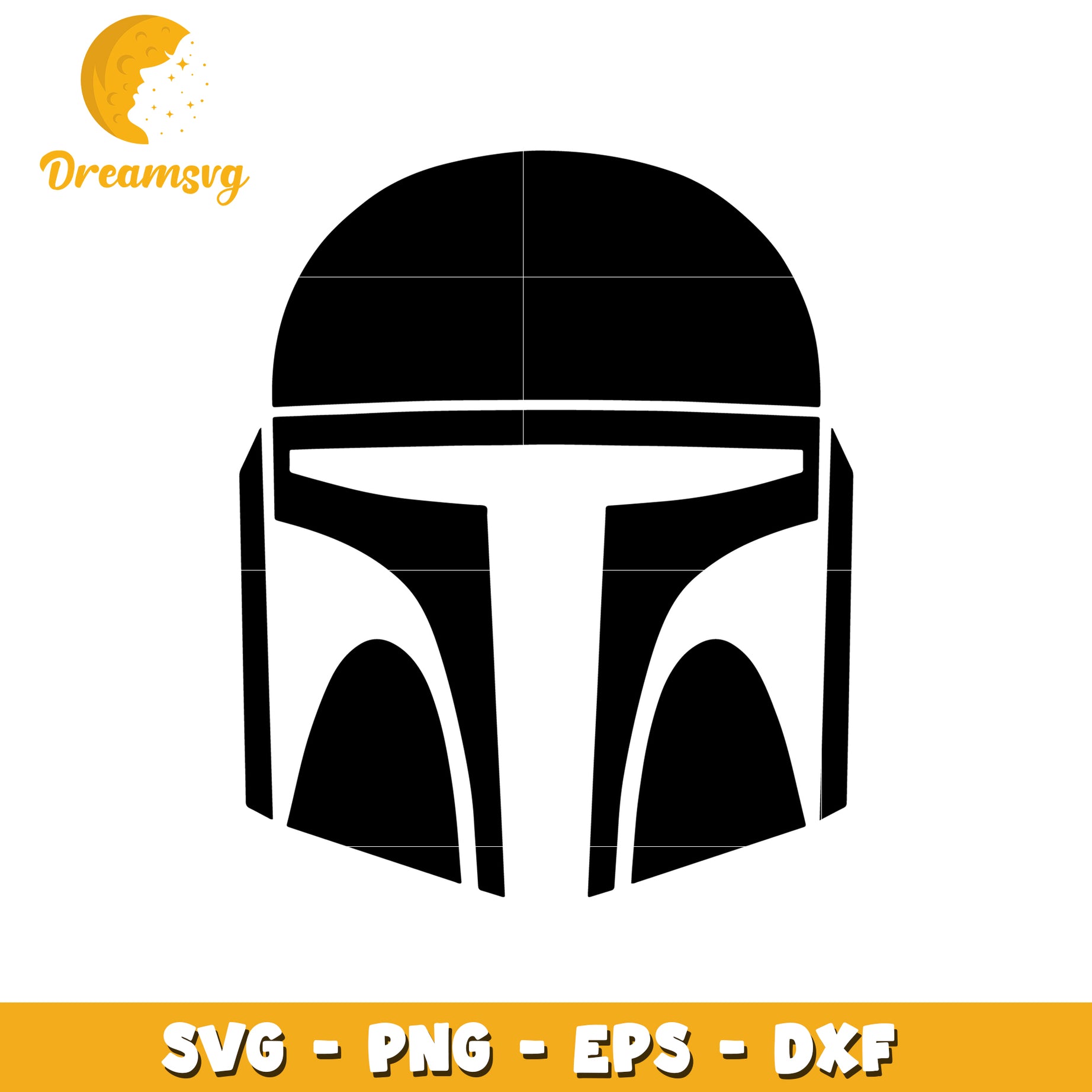 Mandalorian Helmet SVG PNG, instant download for crafts