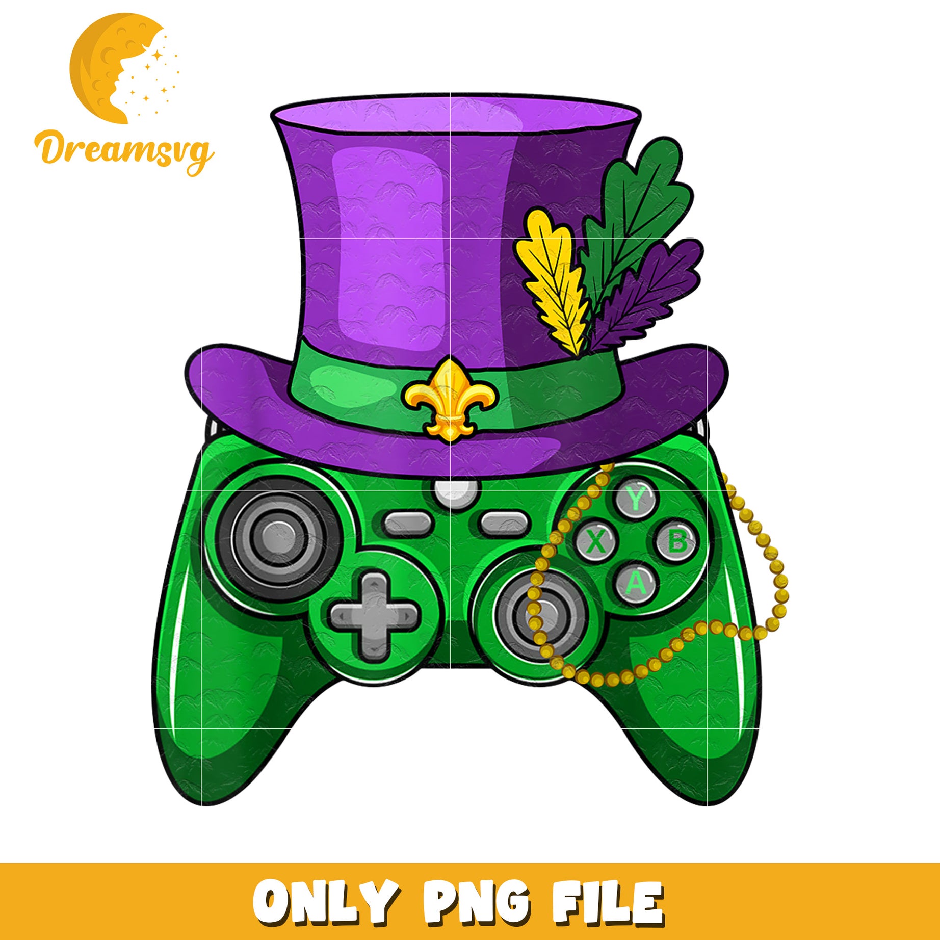 Mardi Gras video game controller jester hat png, jester hat png