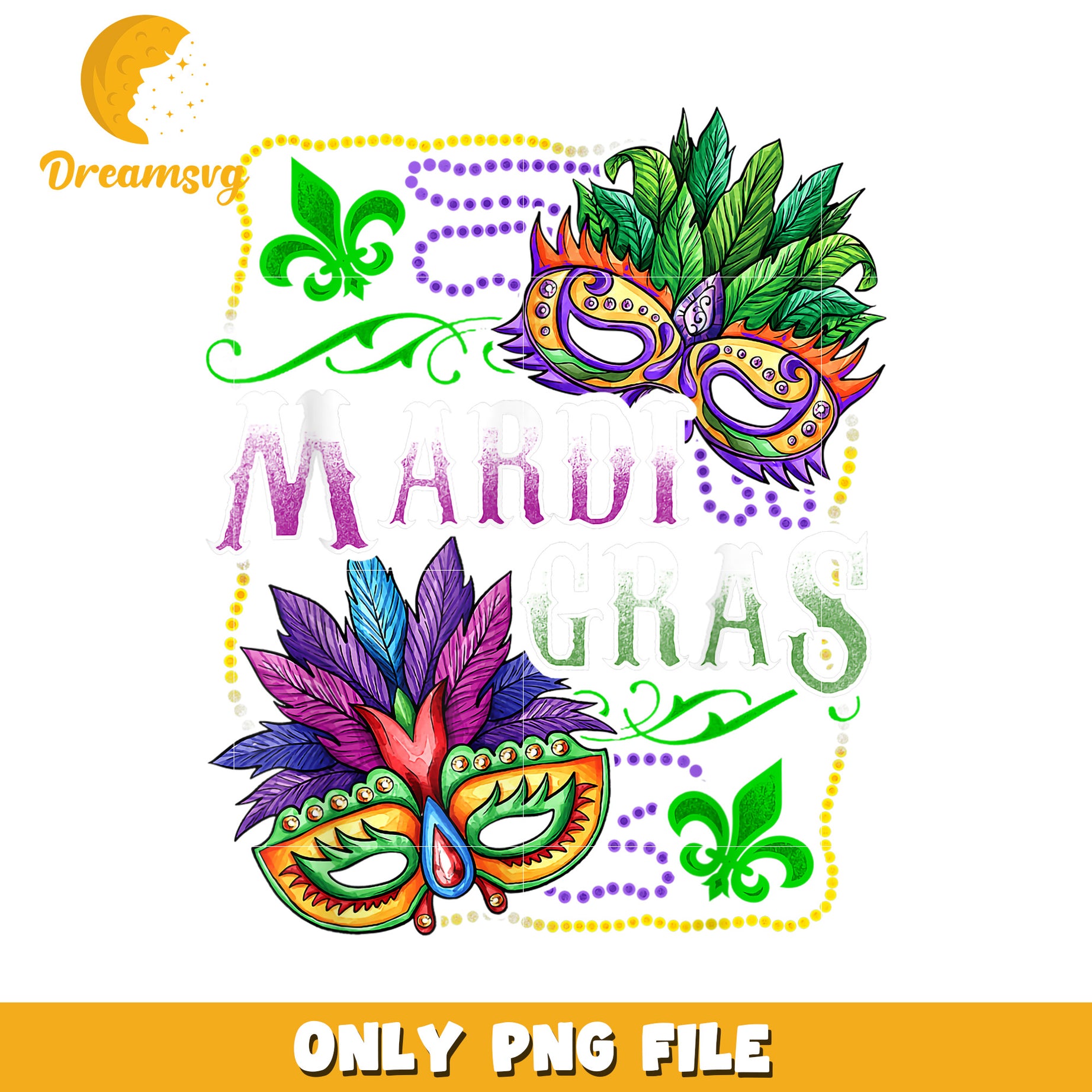 Mardi gras party outfit for kid png, mardi gras world png