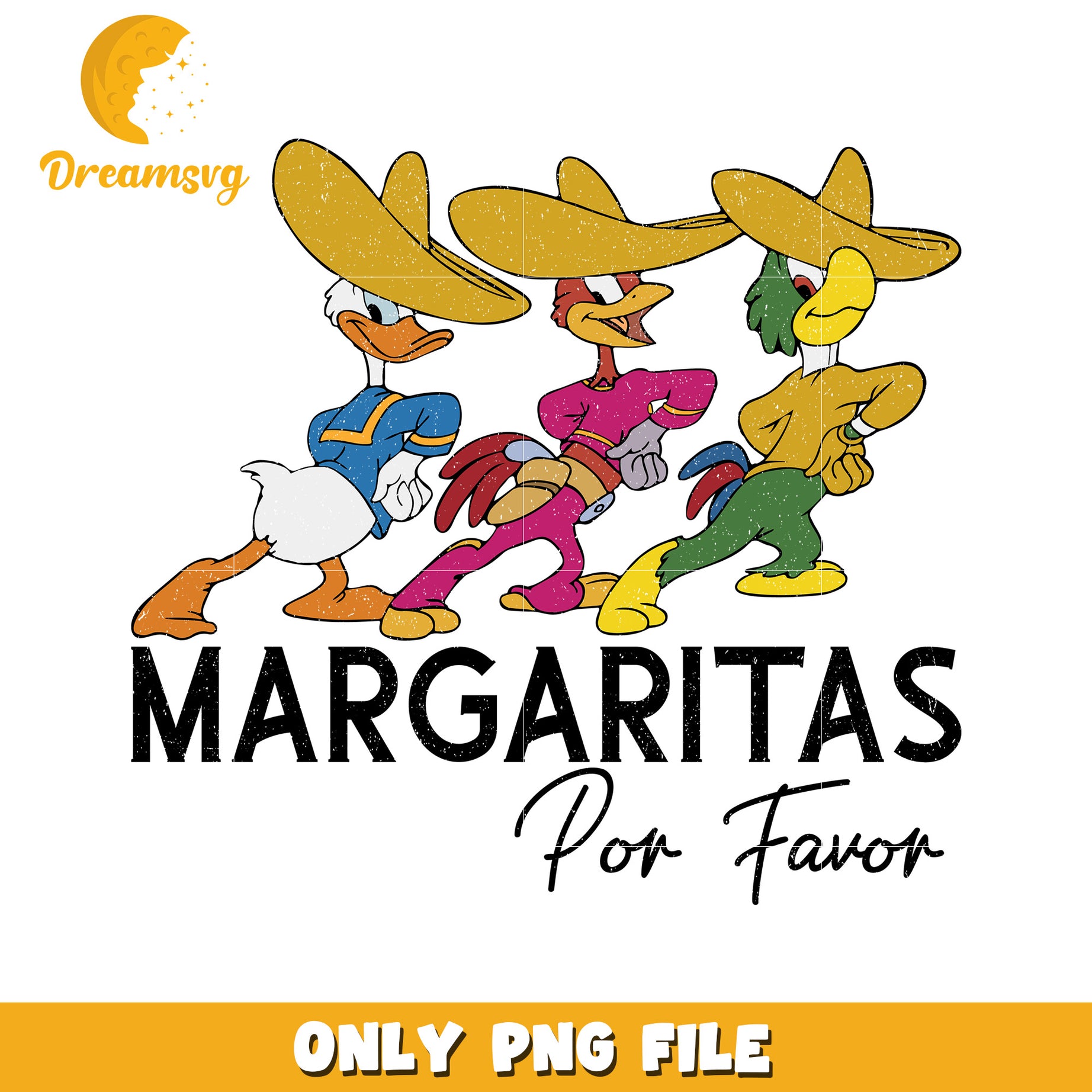 Margaritas PNG Sublimation Design