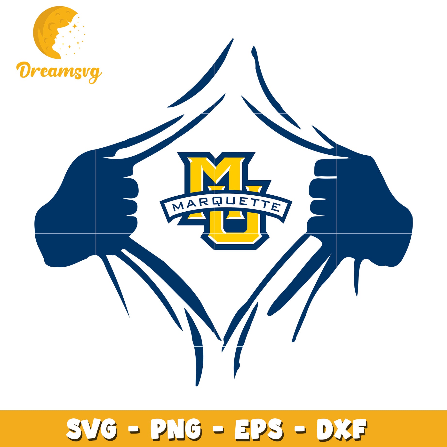 Marquette University SVG Cut File