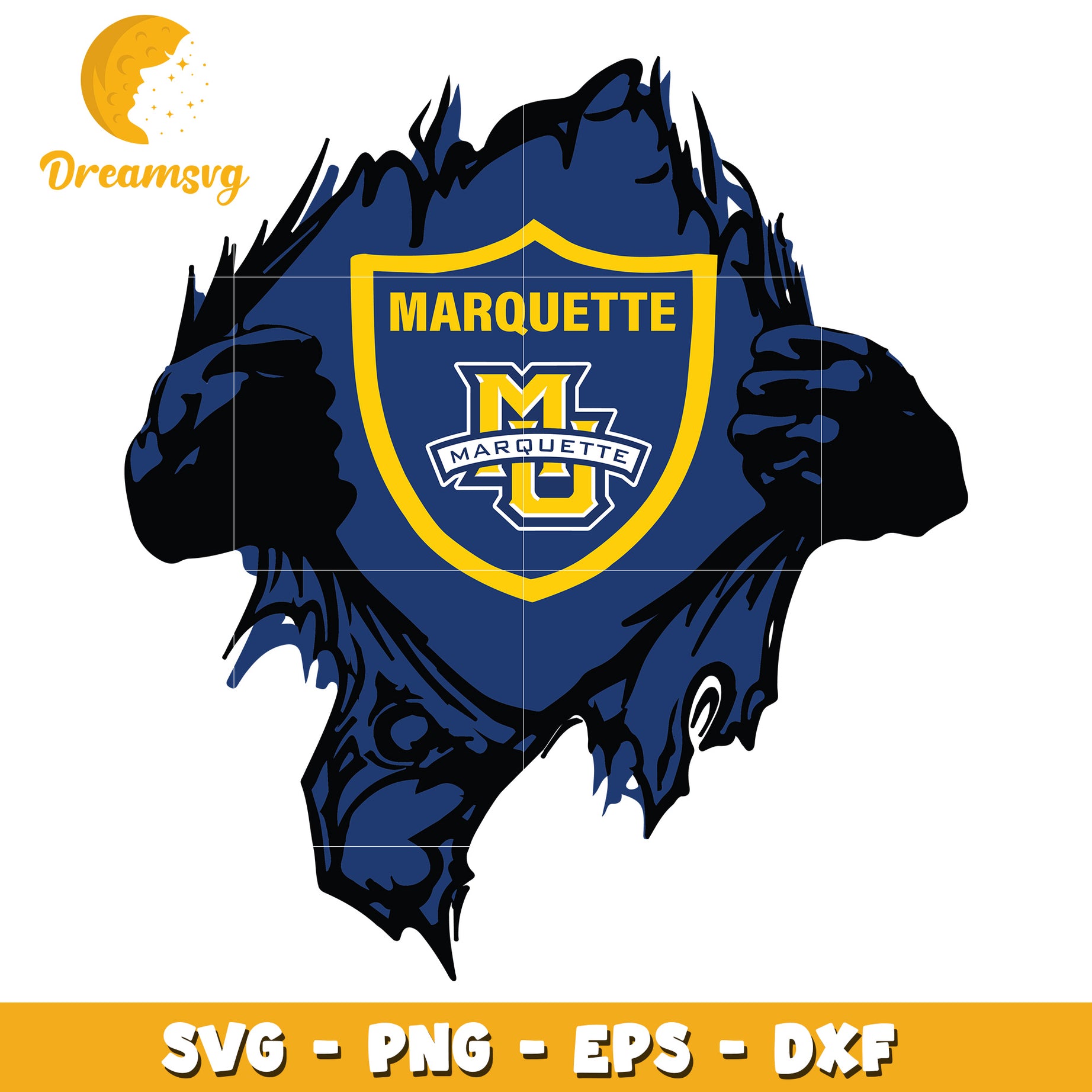 Marquette University SVG PNG EPS DXF