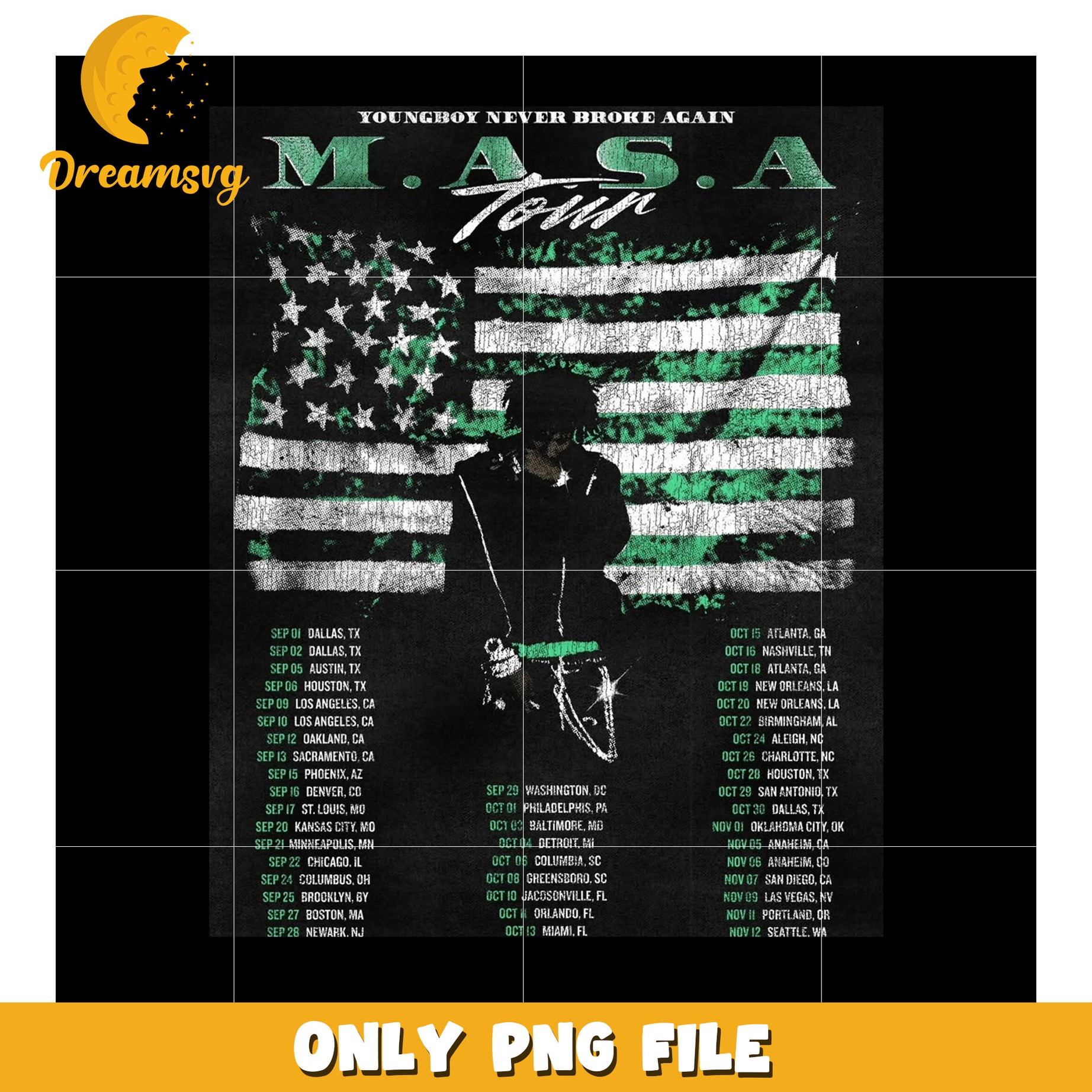 Masa america tour png, masa tours​ png, youngboy masa​ png