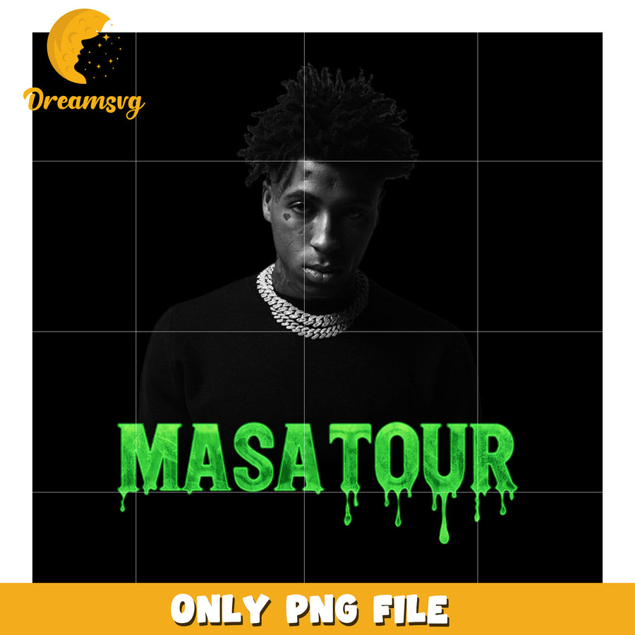 Masa tour green text png, masa tours​ png, youngboy masa​ png