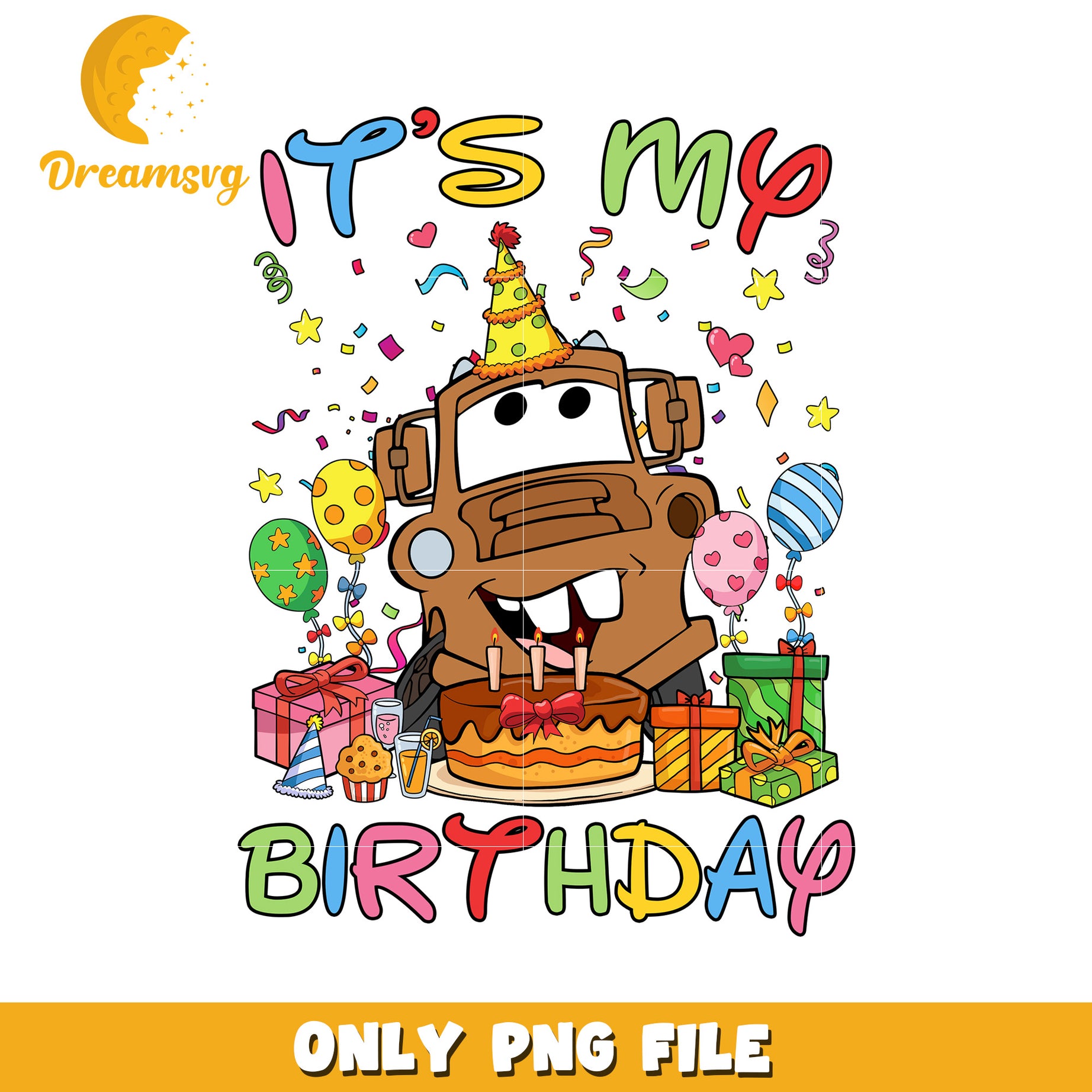 Mater Birthday PNG Image