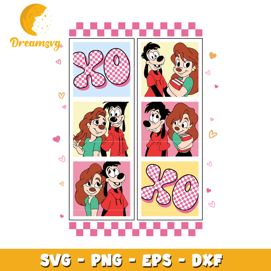 Max & Roxanne SVG Cut Files