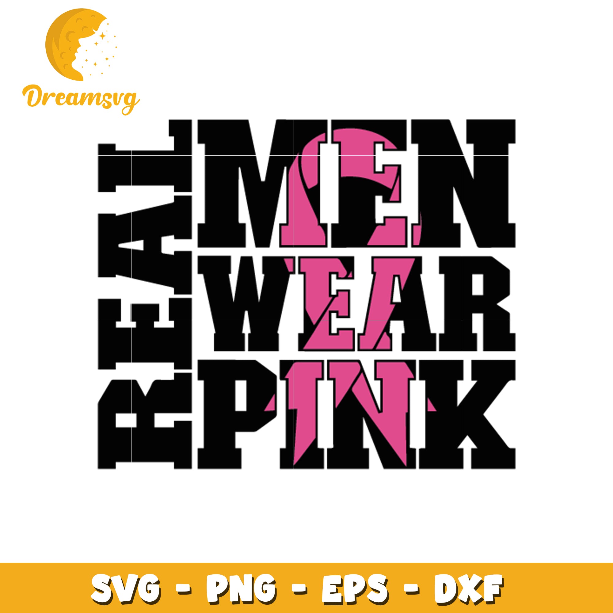 Men wear pink svg design, men wear pink svg, breast cancer awareness svg