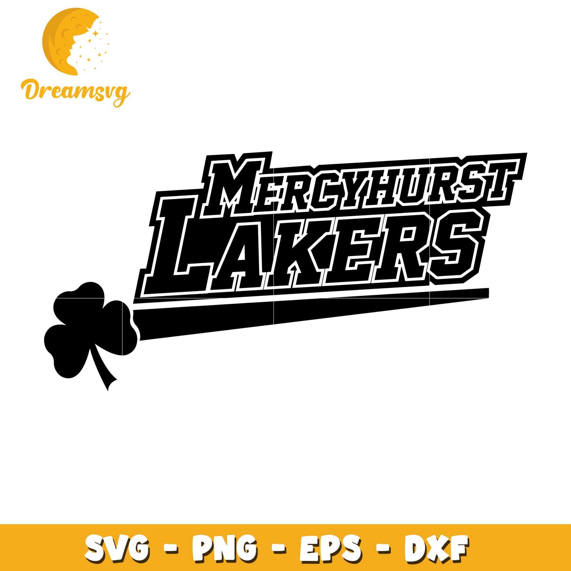 Mercyhurst Lakers Sports Logo SVG File for Custom Projects