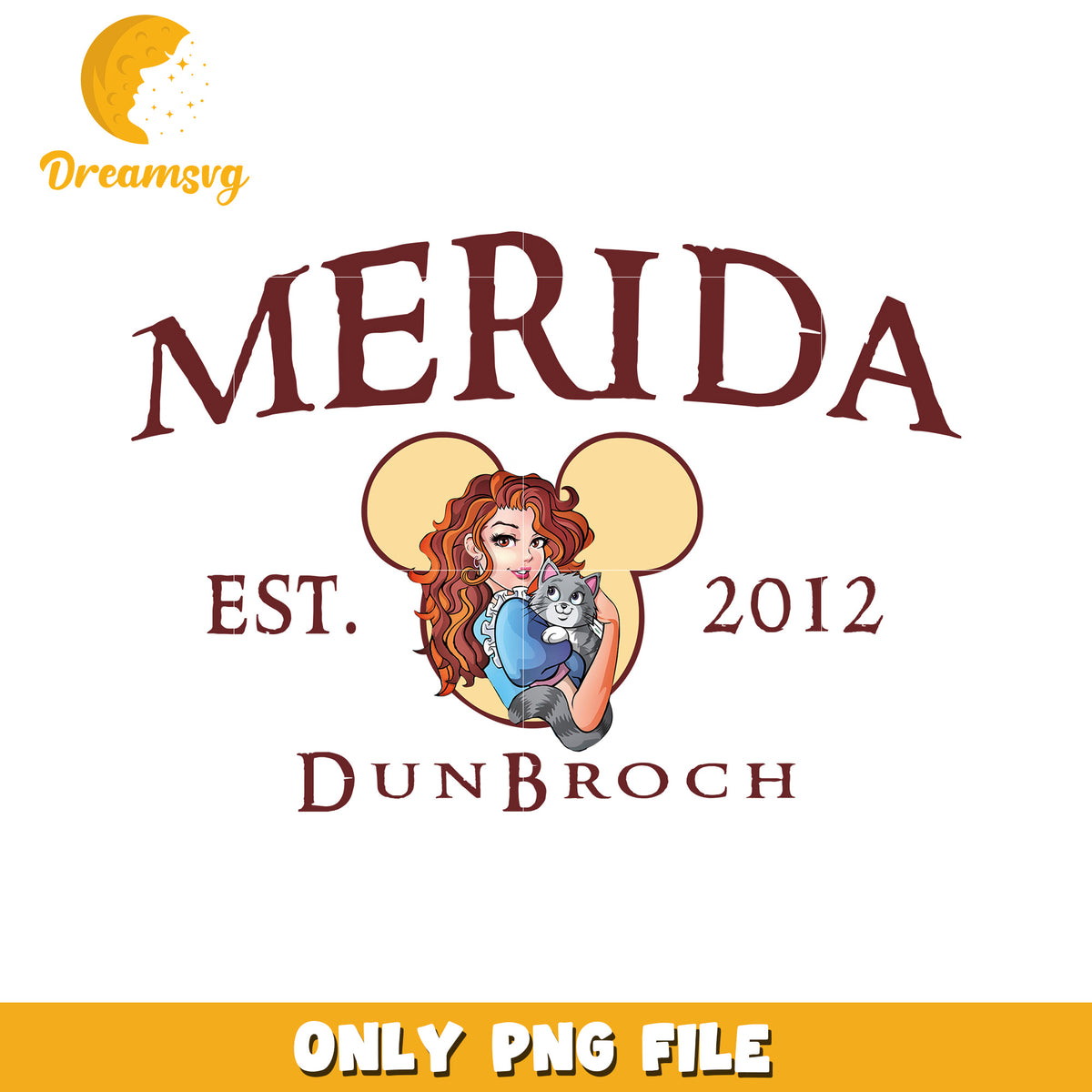Merida Designer Merida PNG Sublimation Design – DreamSVG Store
