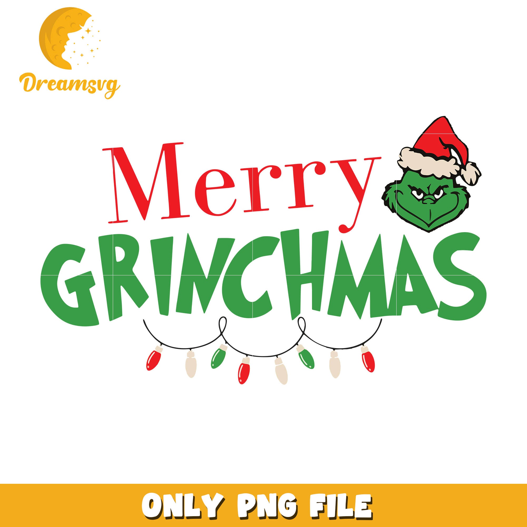 Merry christmas with grinch face png, grinch christmas hat png