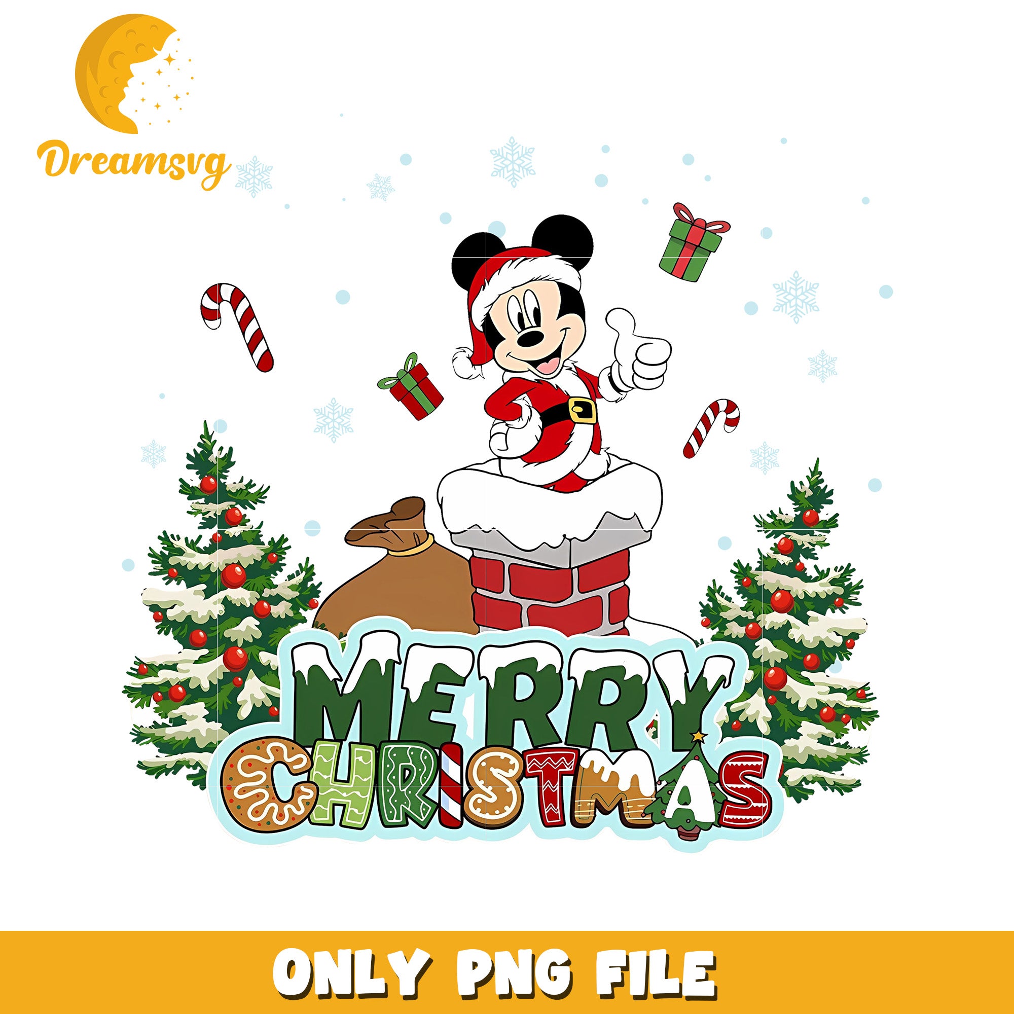 Merry christmas design png, christmas bell png, disney world png