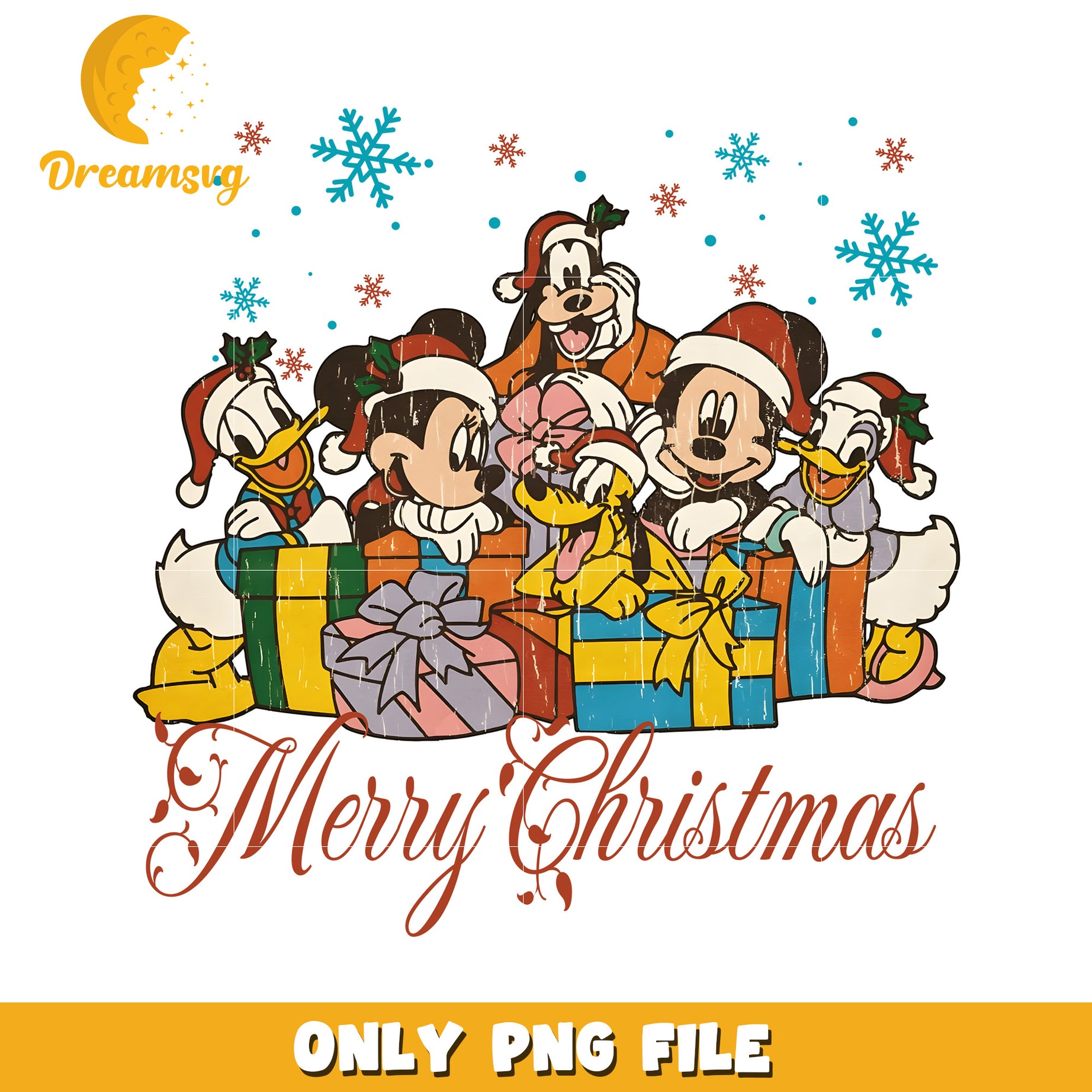 Merry christmas disney png, christmas white png, disney movies png