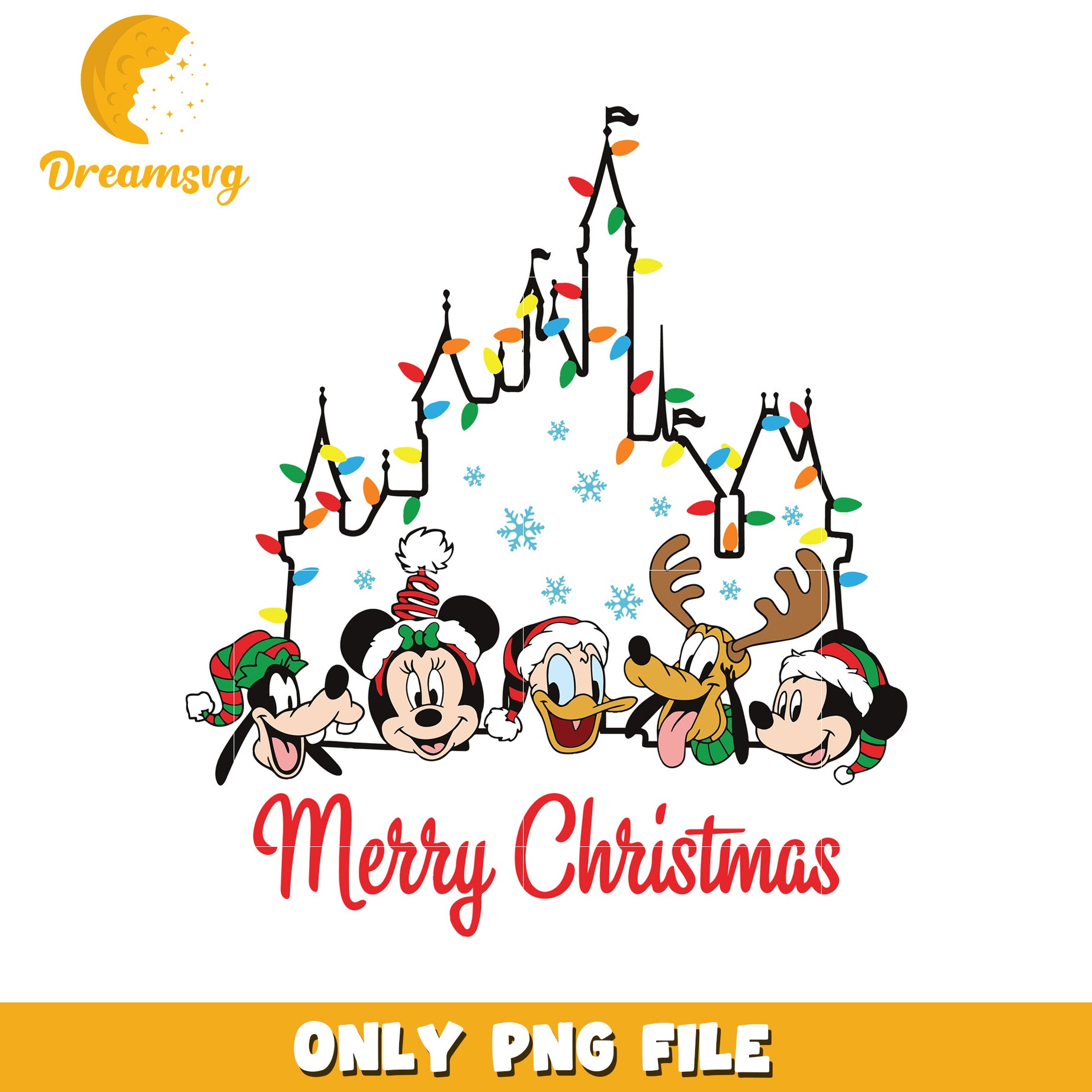 Merry christmas png, disney friends png, disney characters png