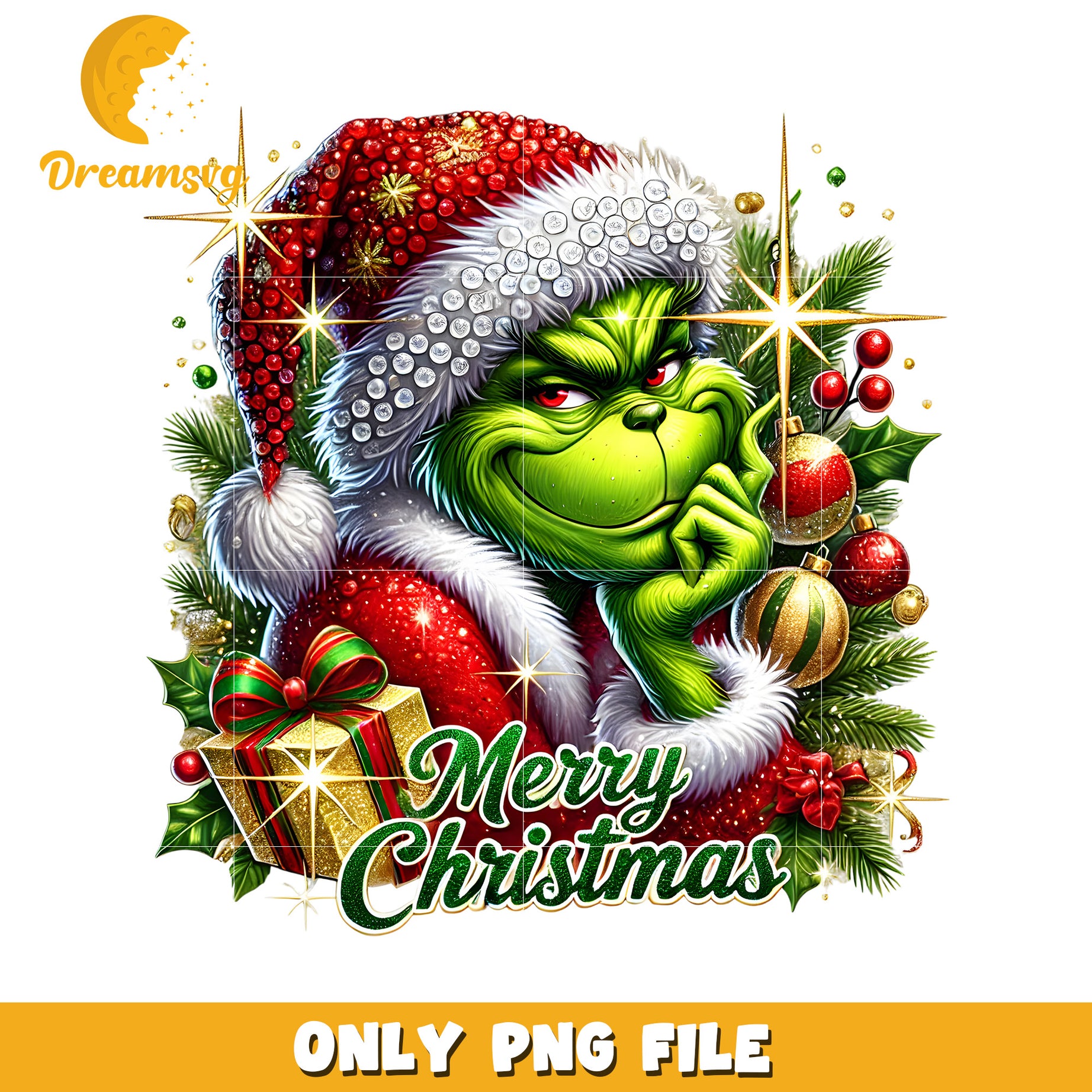 Merry christmas png, the grinch​ png, grinch christmas tree png