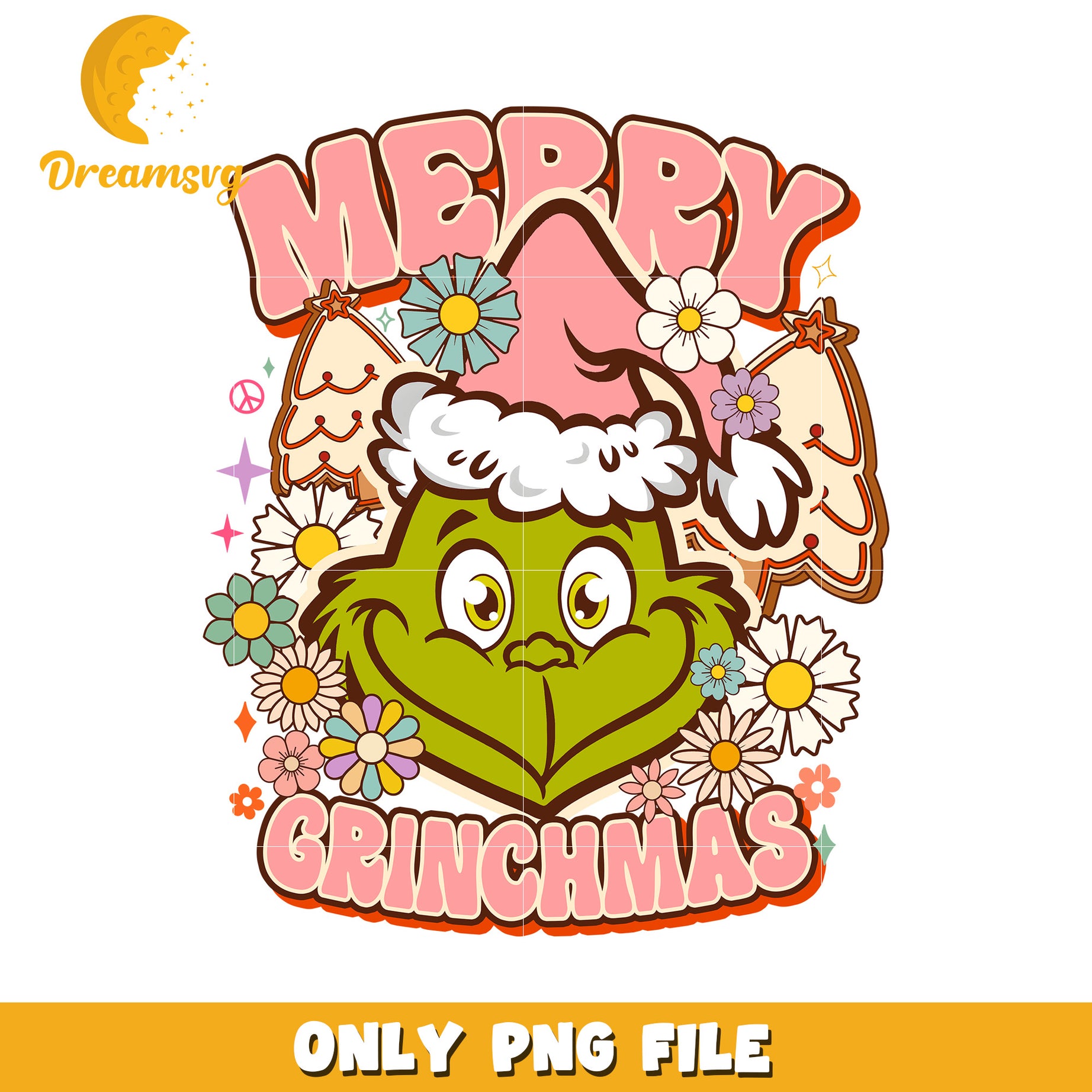 Merry grinchmas png, grinch face​ png, christmas white png