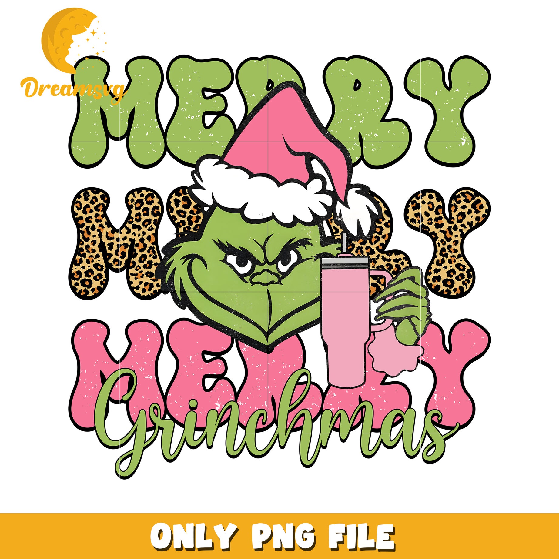 Merry grinchmas png, grinch happy png, merry christmas png