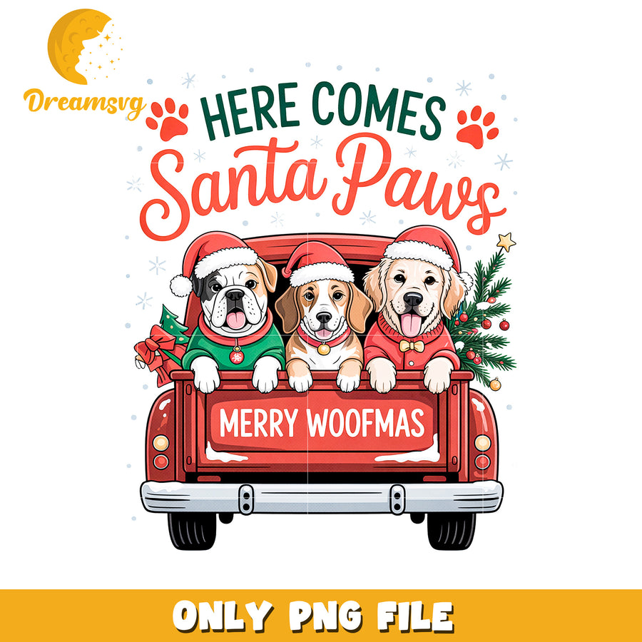 Merry santa paws png, merry christmas​ png, christmas bell png