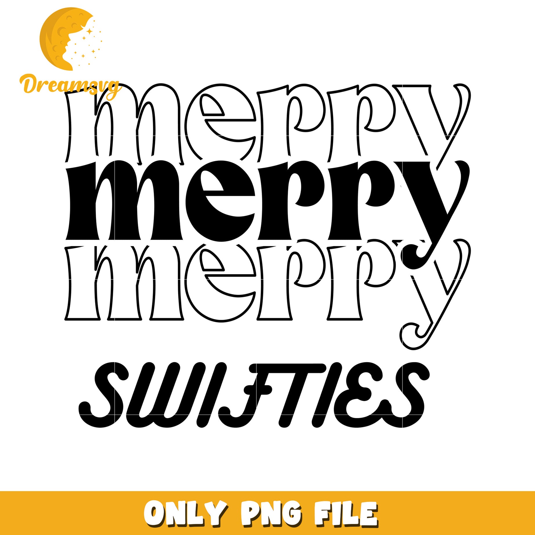 Merry swiftie font design png, swiftie png, christmsas png