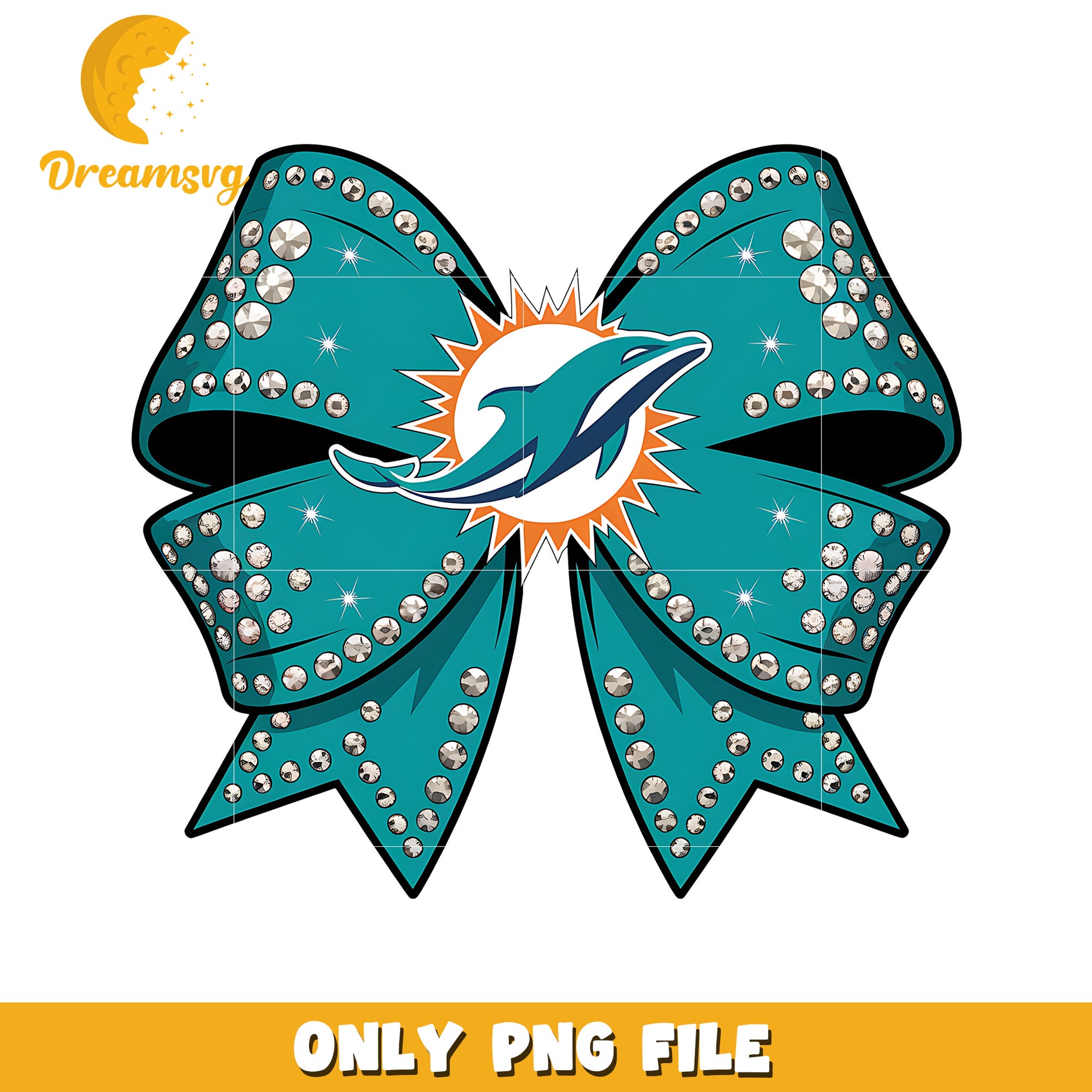 Miami dolphins bow tie png, nfl football png, nfl playoffs png