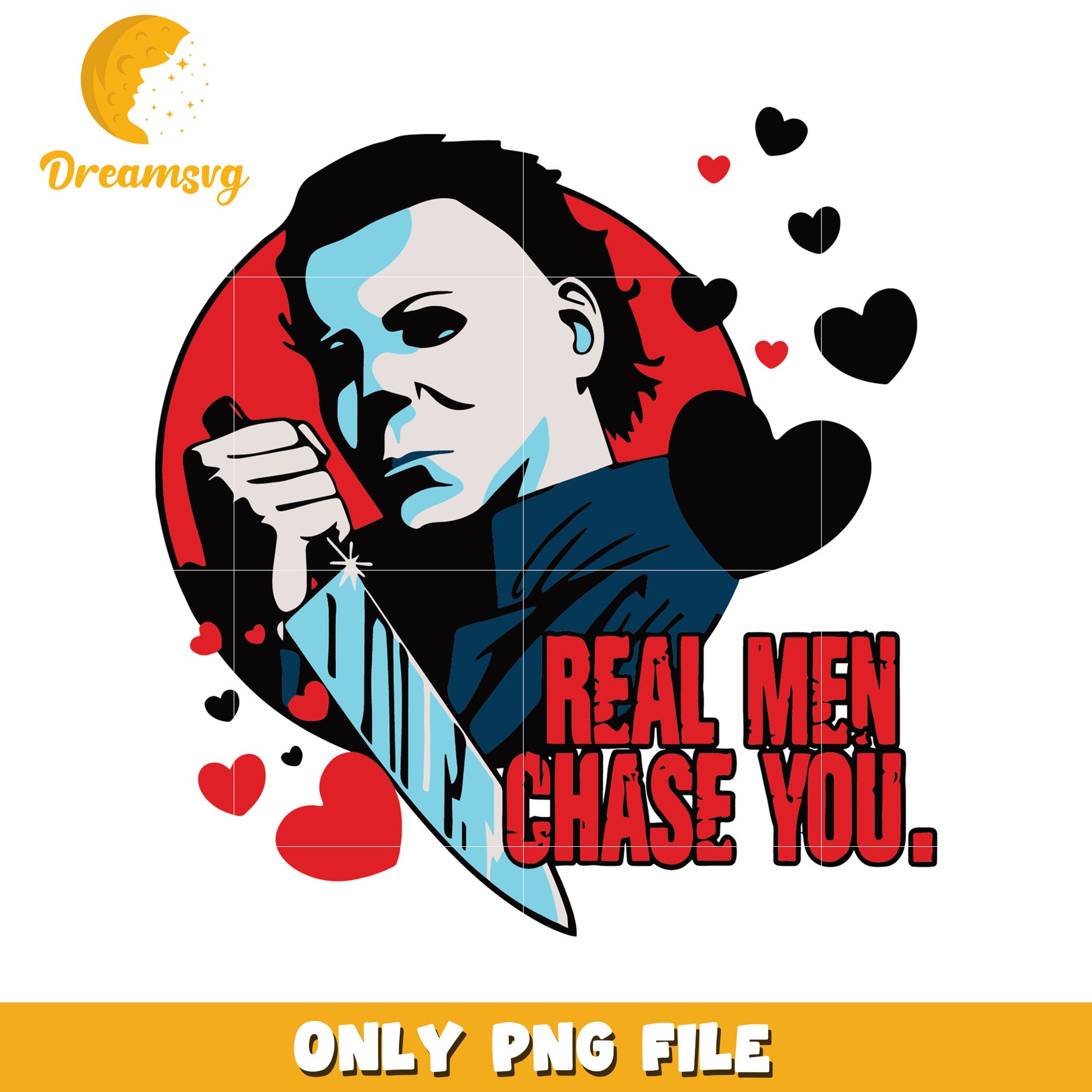 Michael Myers PNG Valentines Day