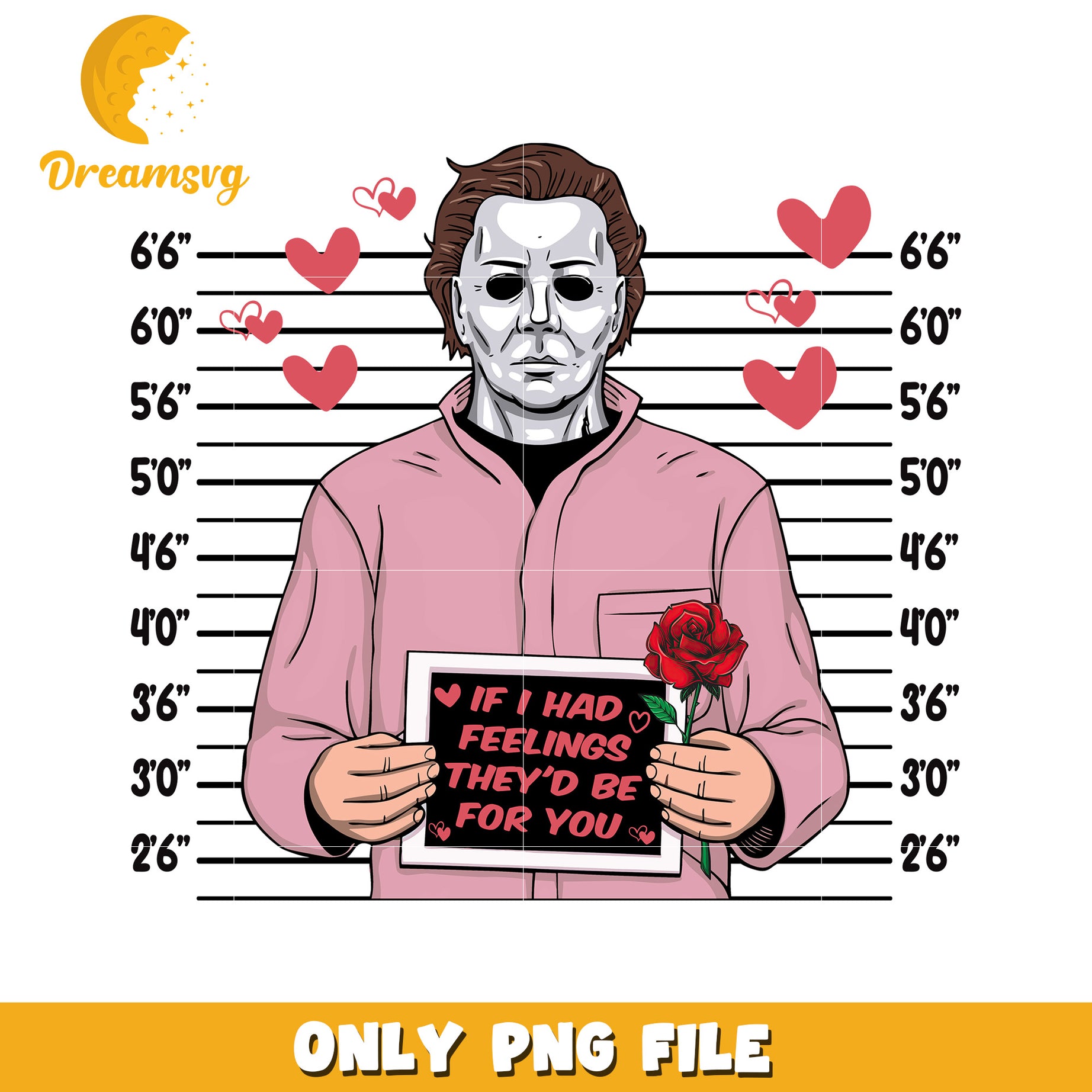 Michael Myers Valentines PNG