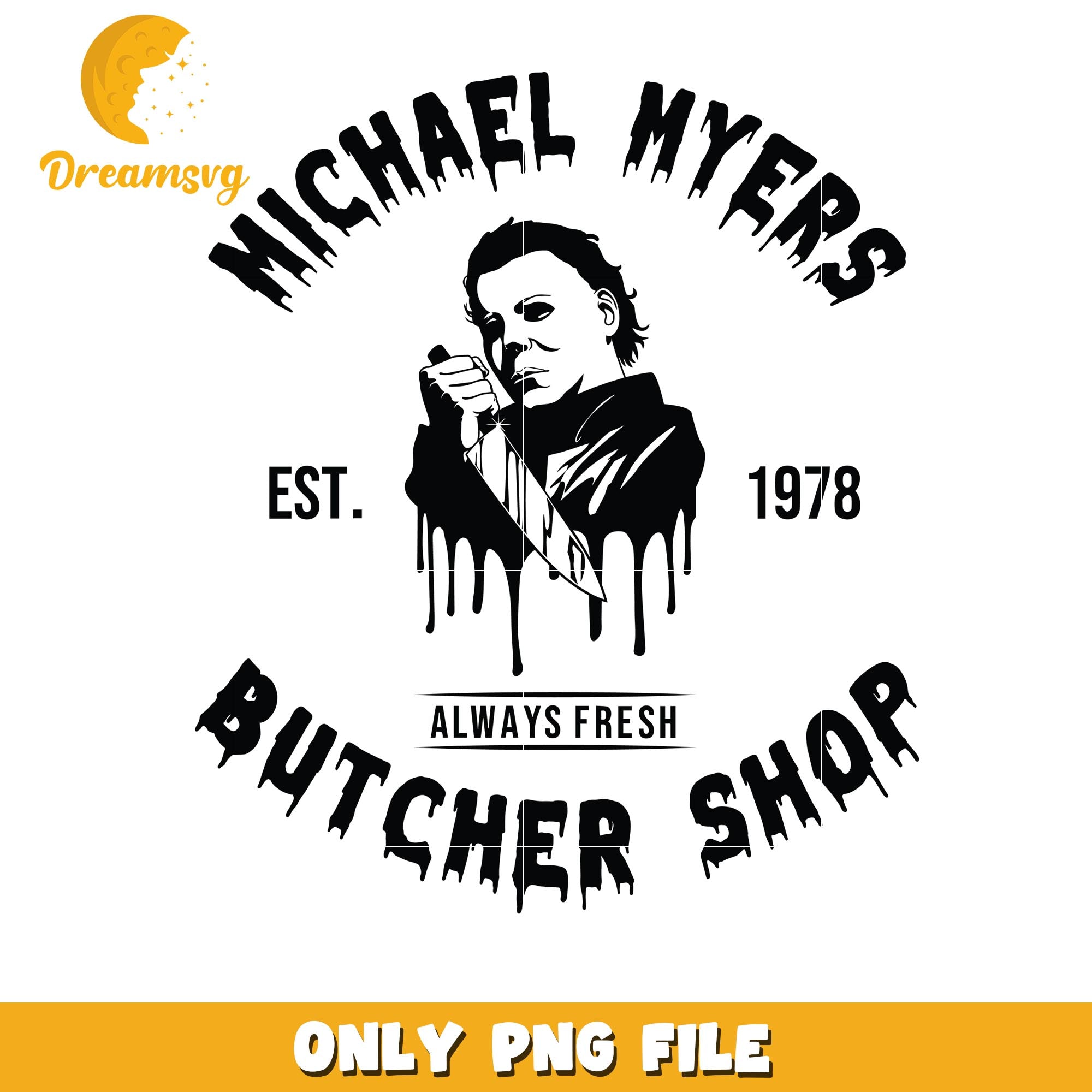 Michael Myers horror killer logo png, Horror movies killers png
