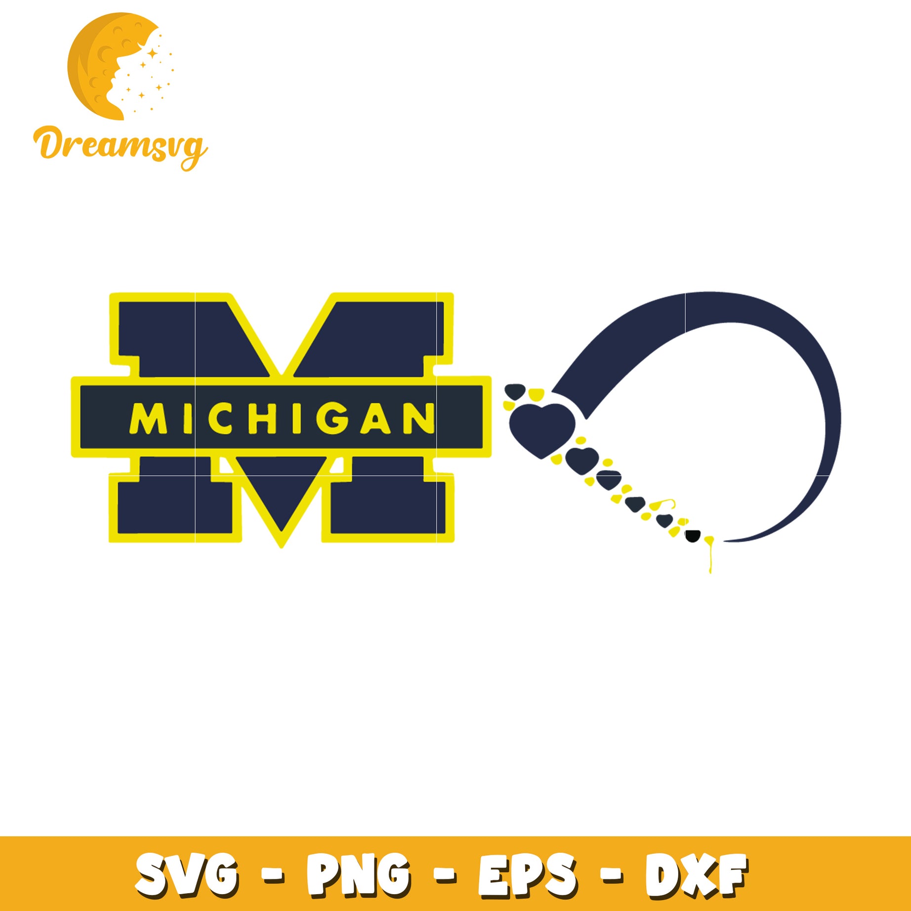 Michigan SVG Bundle Love Infinity Design