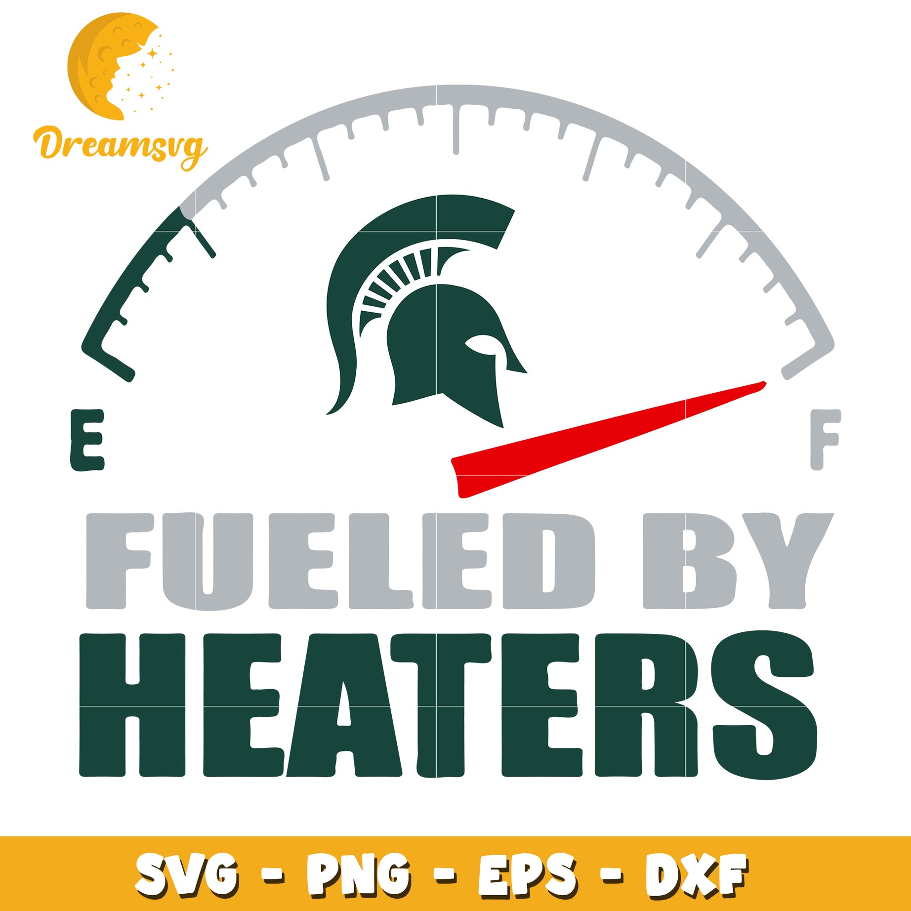 Michigan State Fueled By Heaters SVG