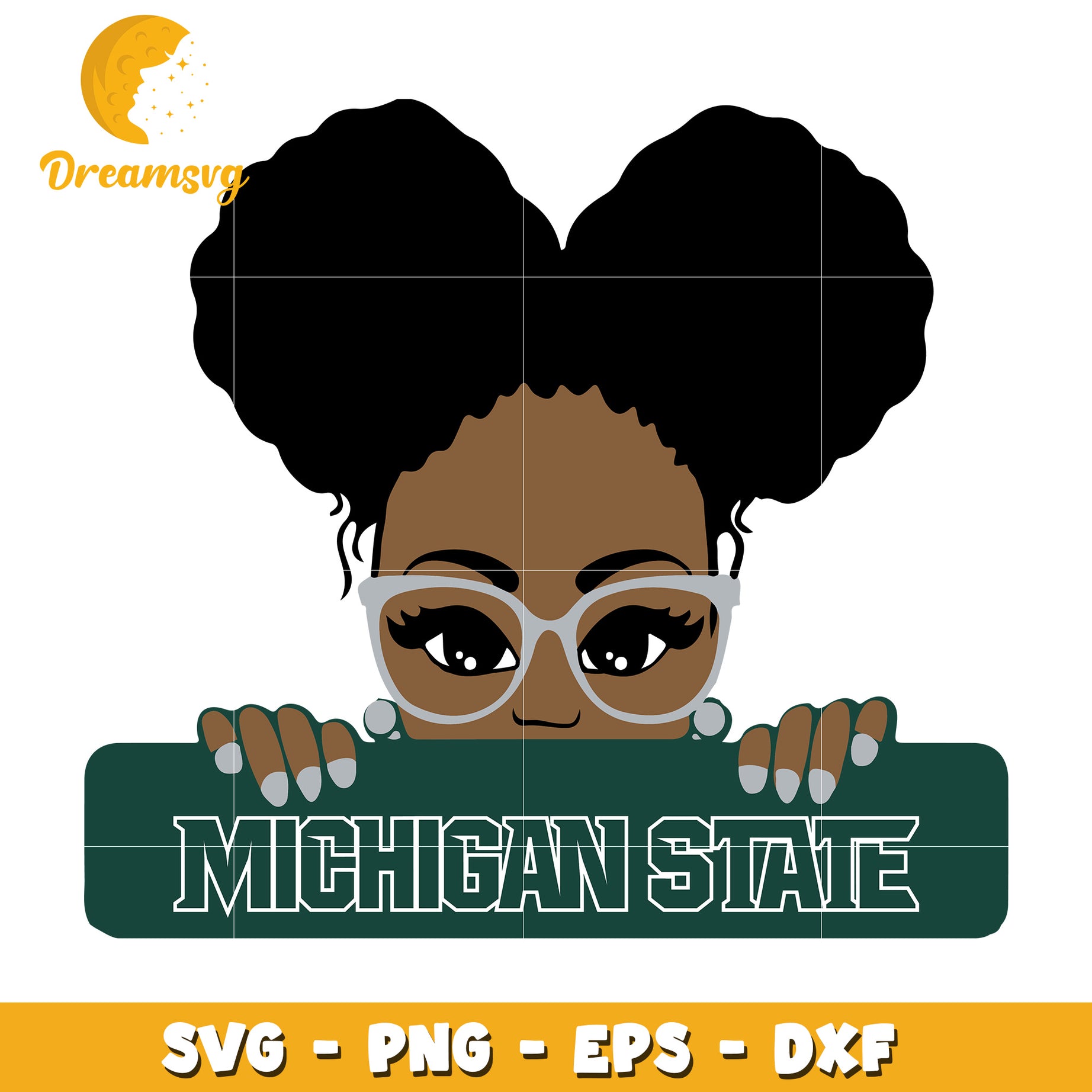 Michigan State SVG PNG EPS DXF Cut File