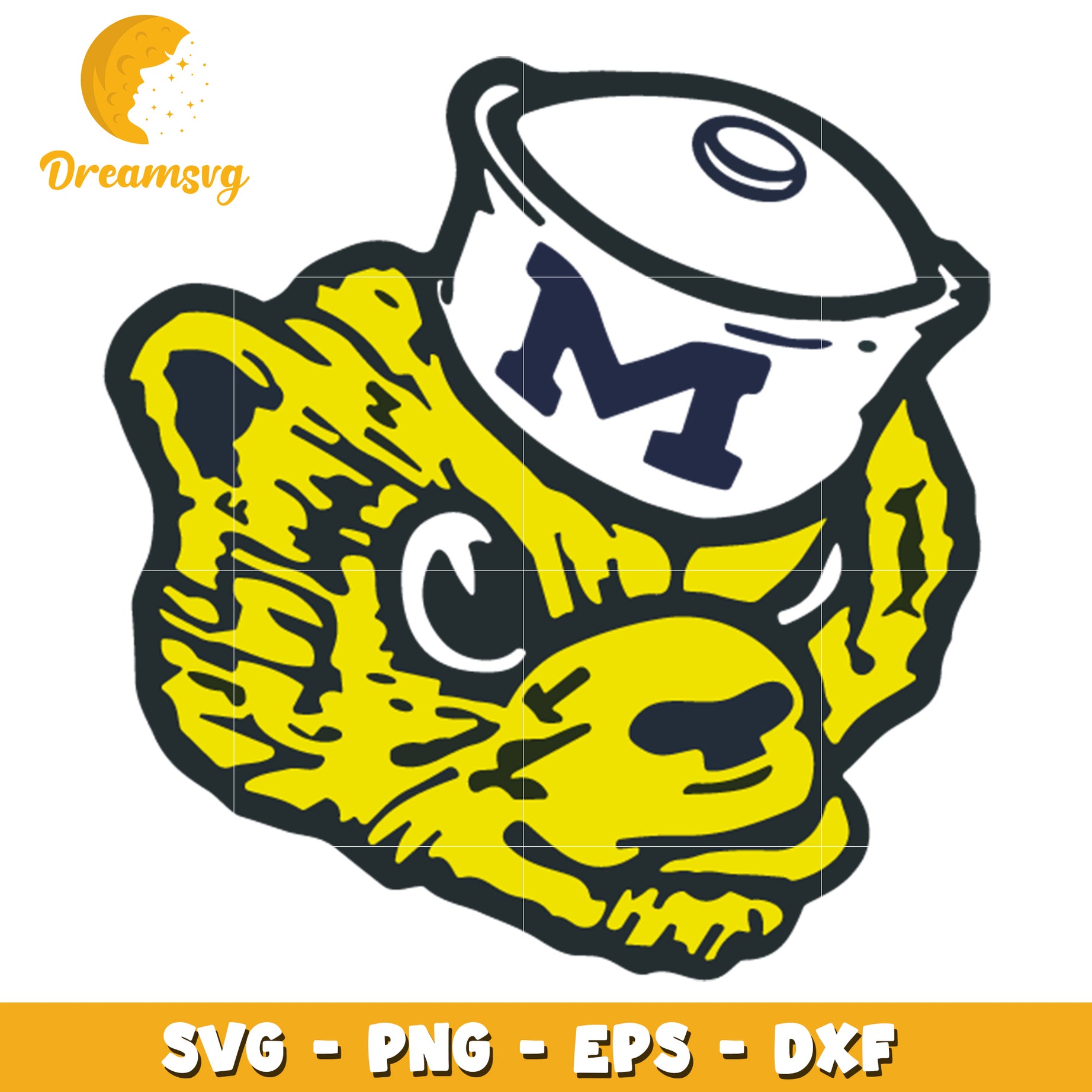 Michigan Wolverines SVG Cut File