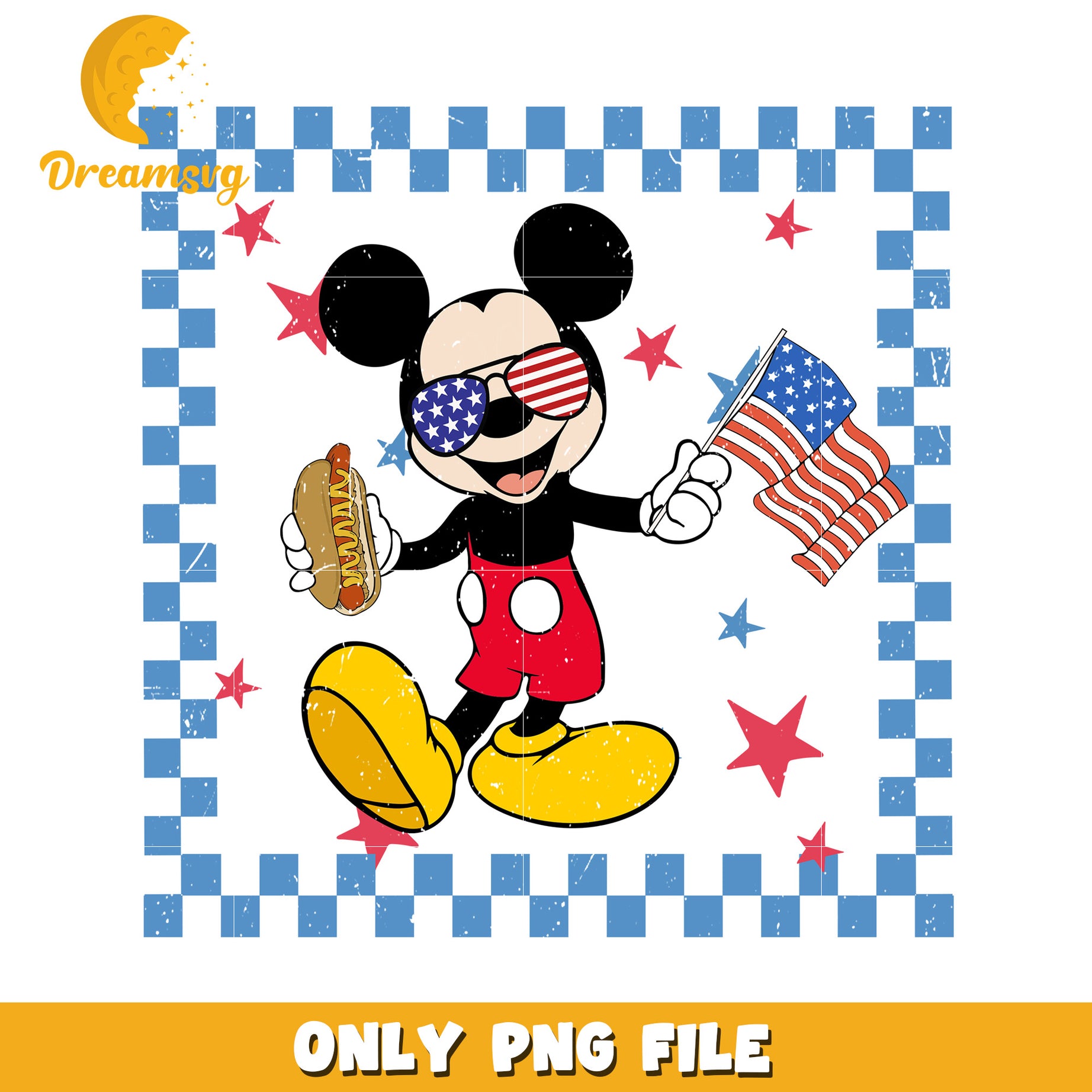Mickey 4th of July png, disney mickey png, july 4th mickey png